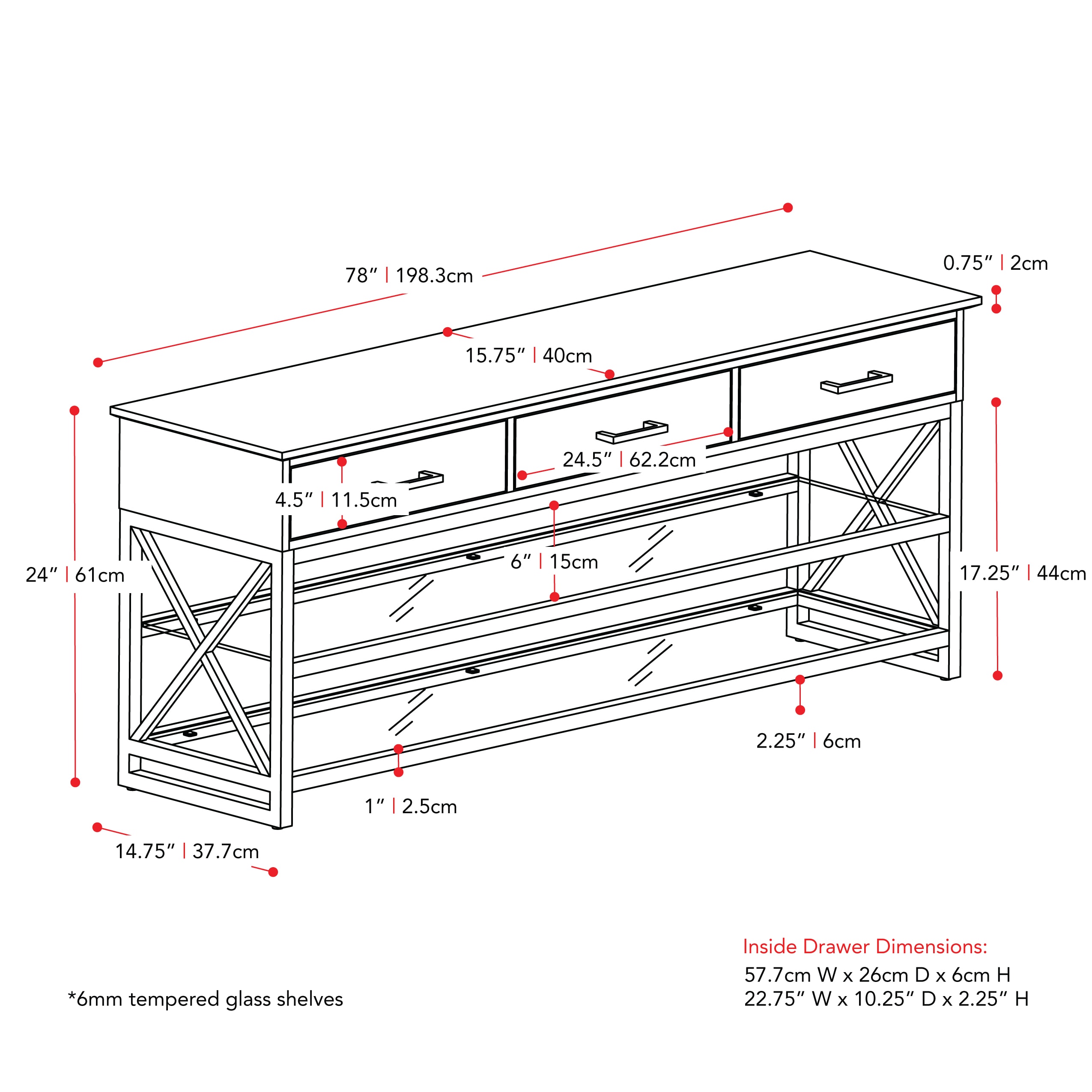 CorLiving LDH-112-B Tv-Stands - View #13