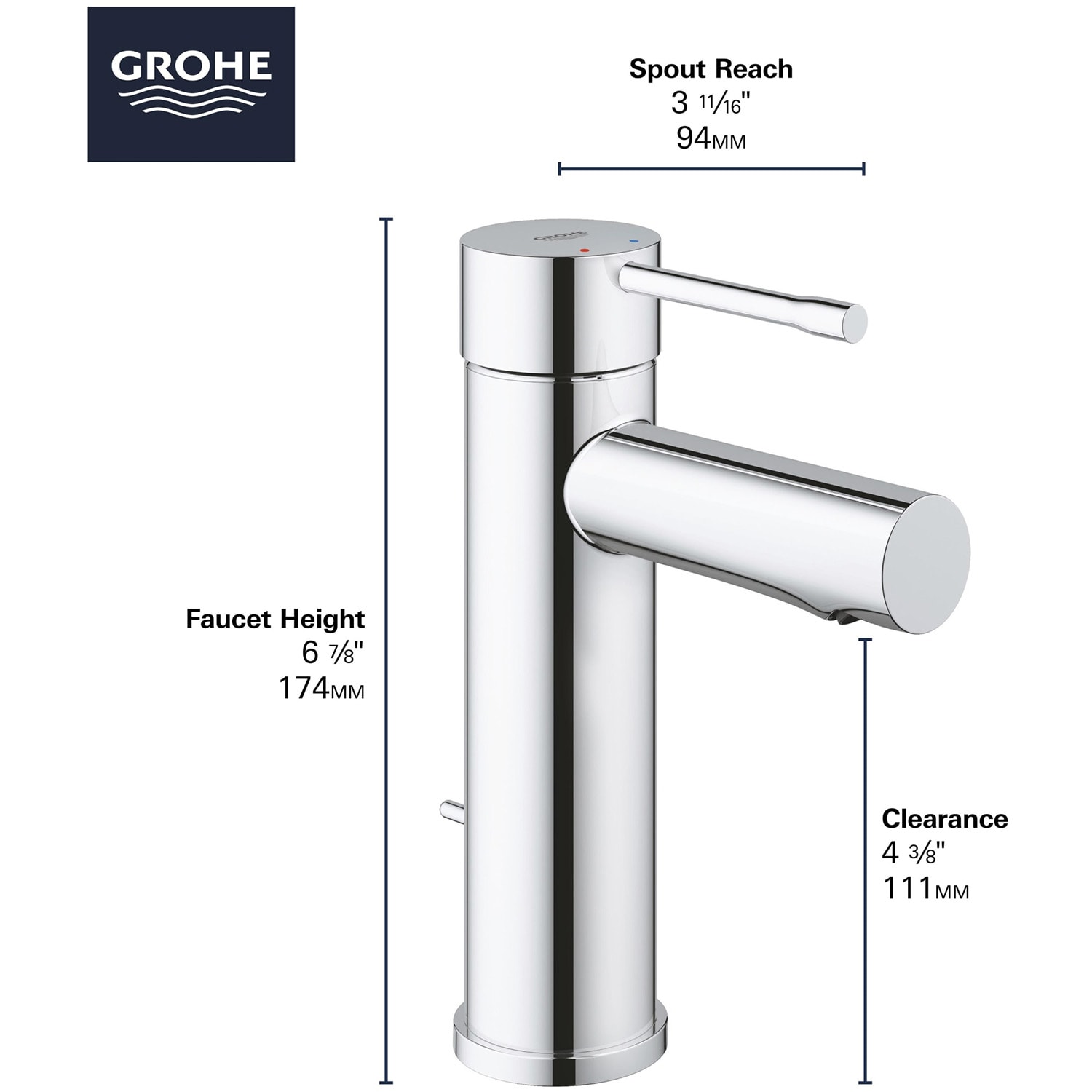 GROHE 32216ENA Lavatory-Faucets - View #5