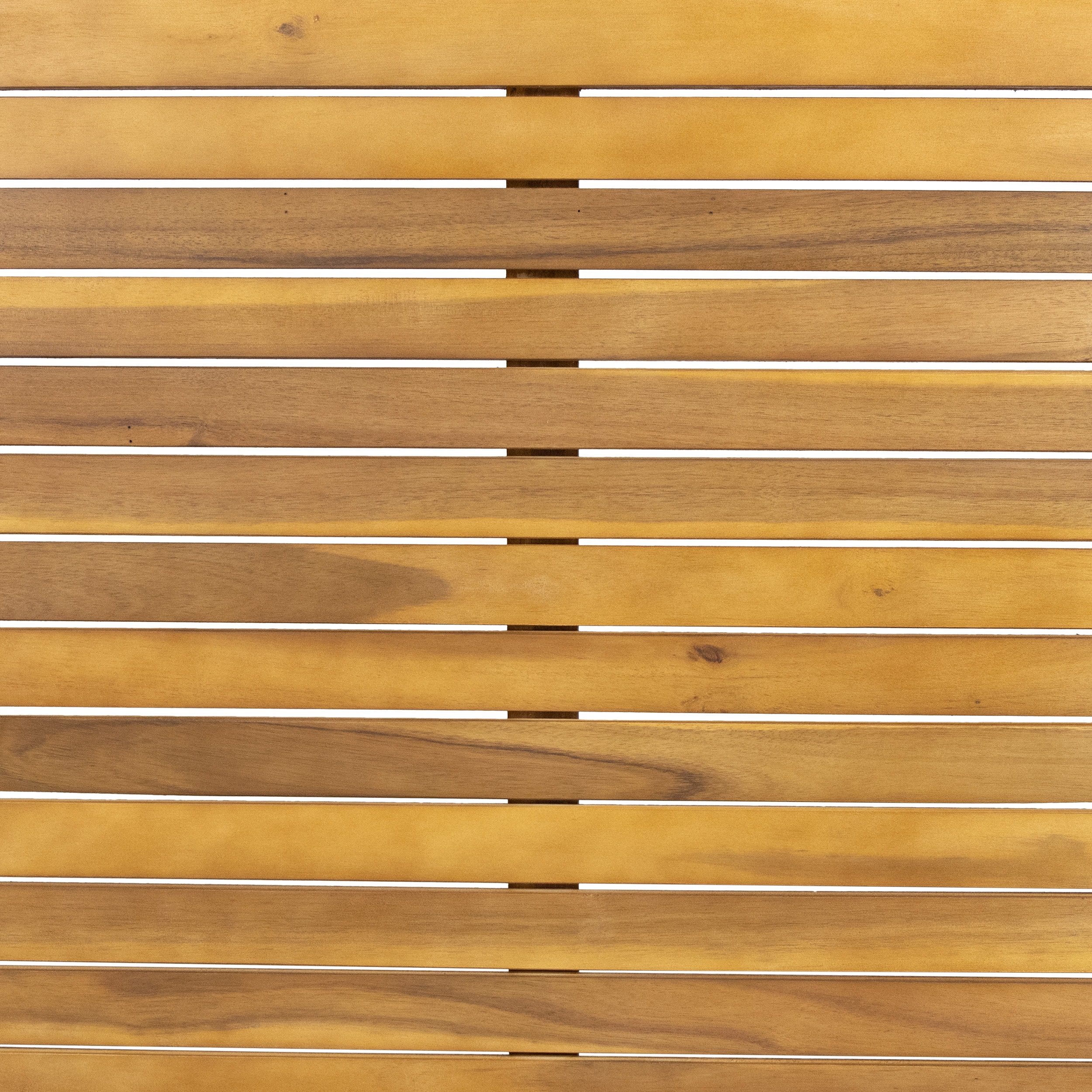 Natural Acacia Wood Outdoor Rectangle Dining Table