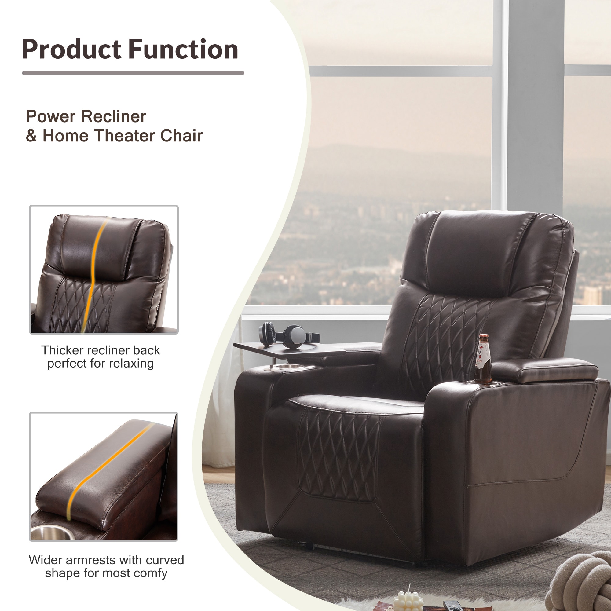 Cooliving LPP038535DAA recliners - View #10