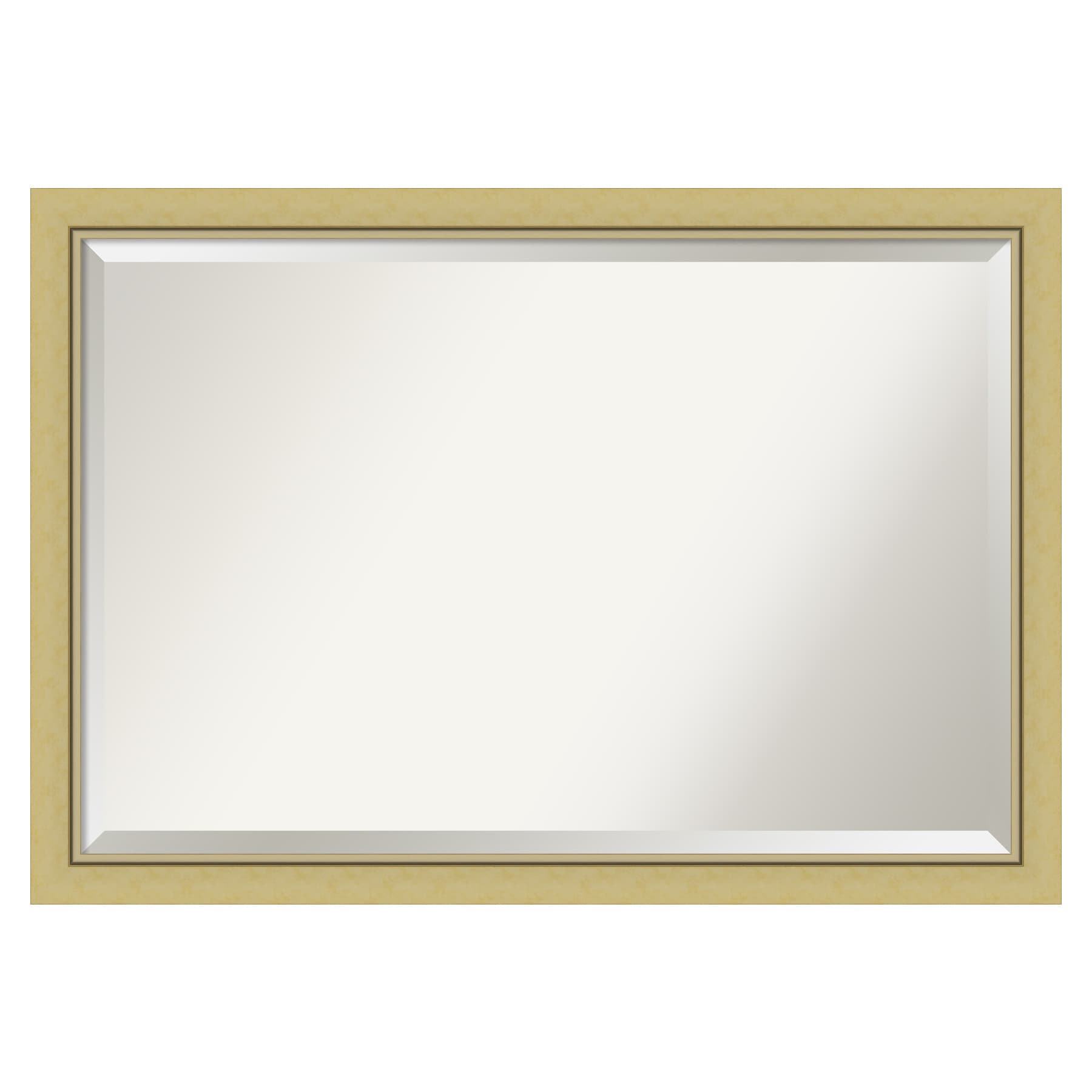 Amanti Art A17005479838 Landon Gold 39.5-Inches W x 27.5-Inches H Rectangle Landon Gold Narrow Framed Wall Mirror