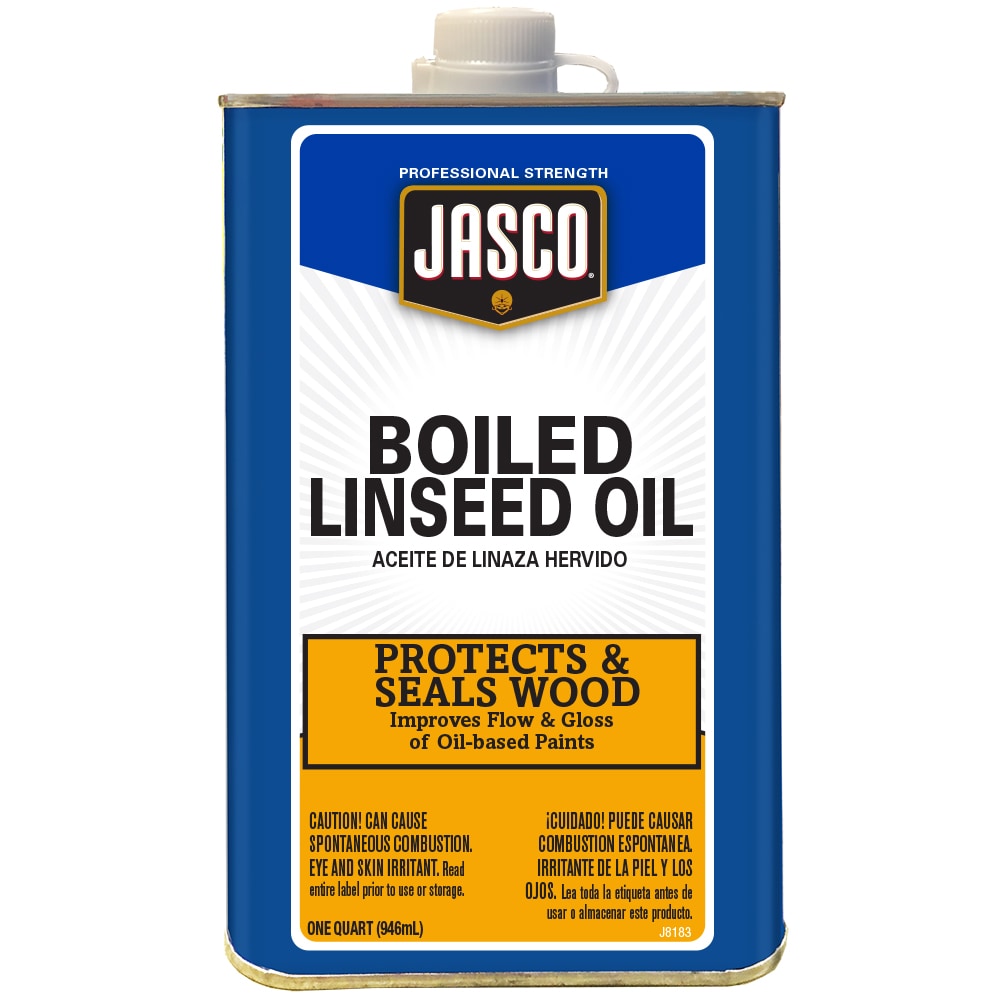 LinSheen Boiled Linseed Oil - Fast Drying Wood Treatment to