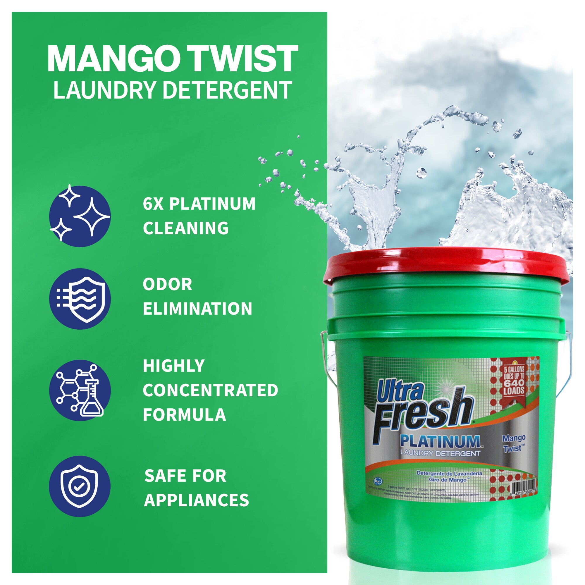 Ultra Fresh 412095 Laundry-Detergent - View #2