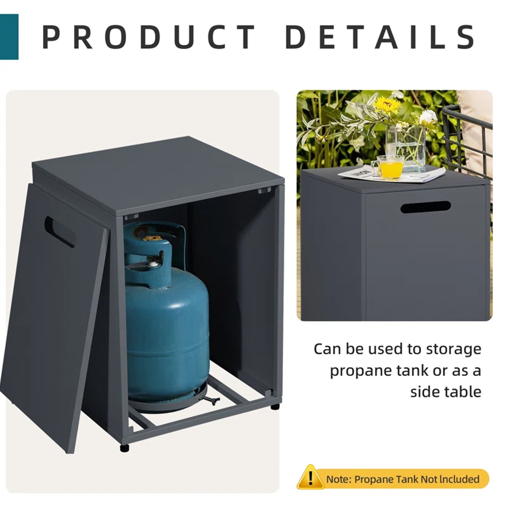 Patio Watcher LS-42KD-FX-DG-B Outdoor-Gas-Firepits - View #7
