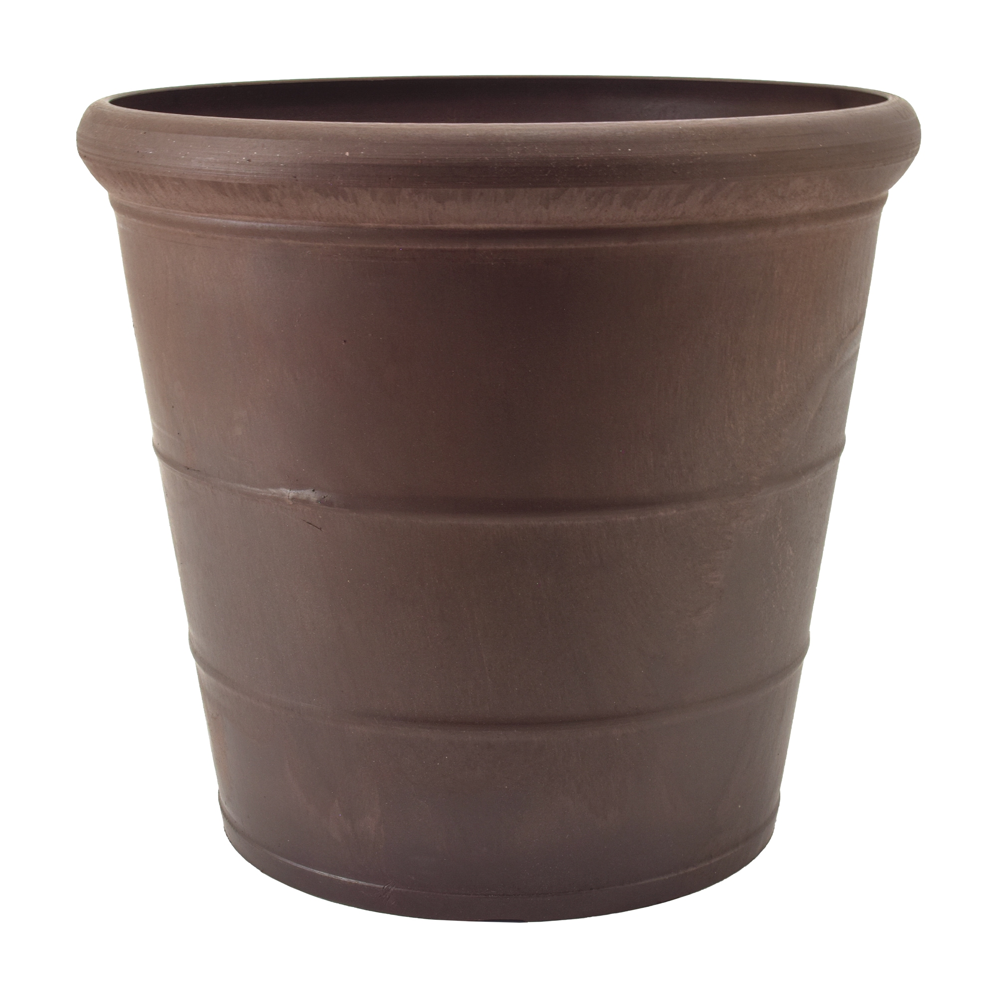 Arcadia Garden Products NUR28C 11.5-in W x 10.5-in H x Brown Plastic Indoor/Outdoor Planter