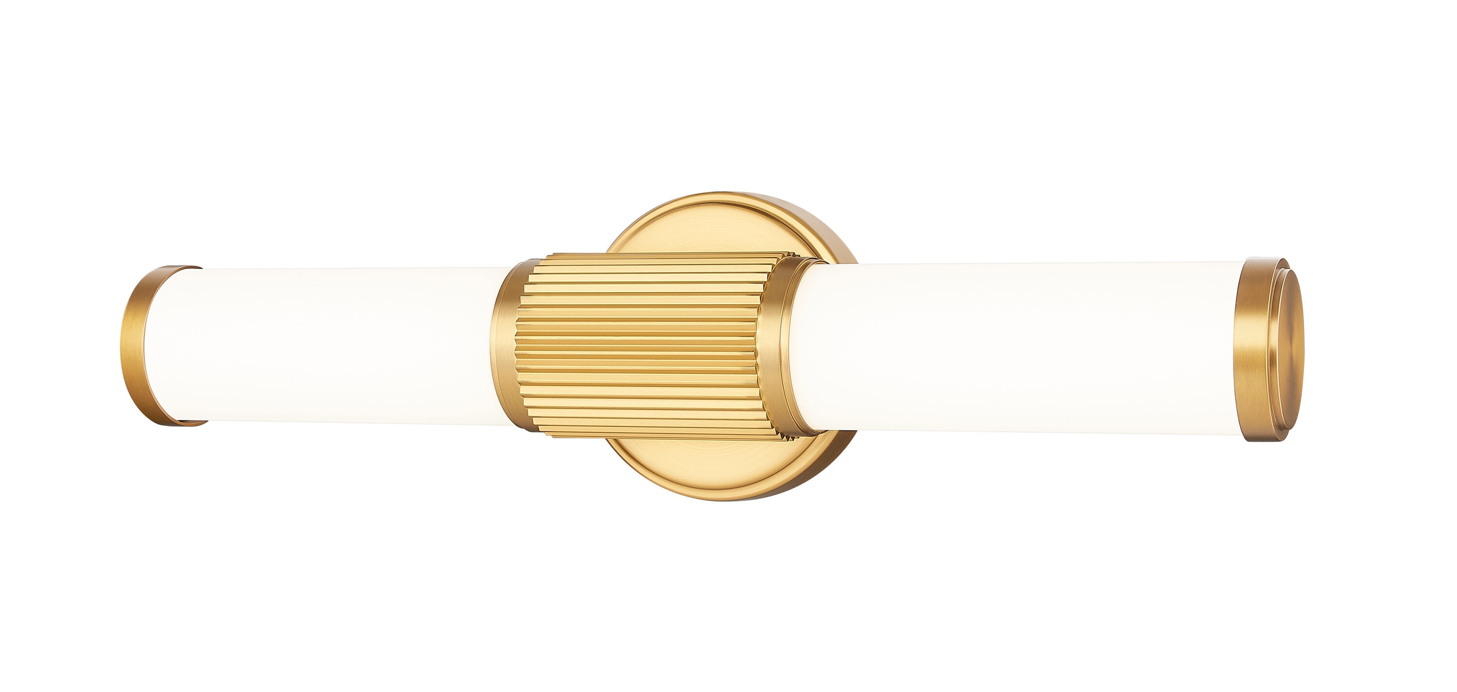 Z-Lite 1021-18W-MGLD-LED Solange 18.5-in 1 -Light Brushed Gold Integrated LED Transitional Vanity light
