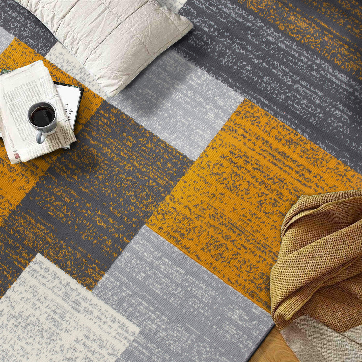 World Rug Gallery 3005MUSTARD5X7 rugs - View #7
