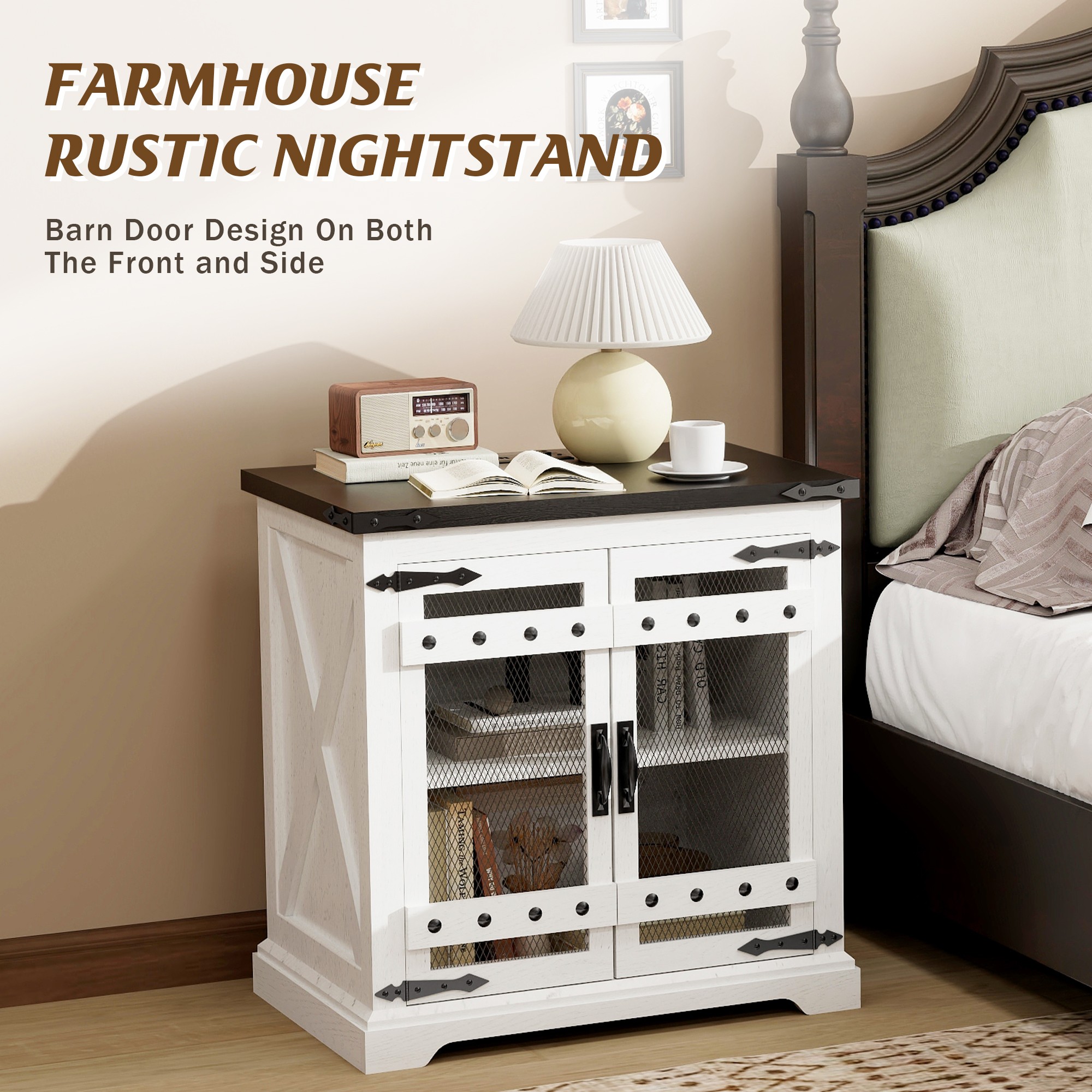 LTMATE LSAP022-WH End-Tables - View #2