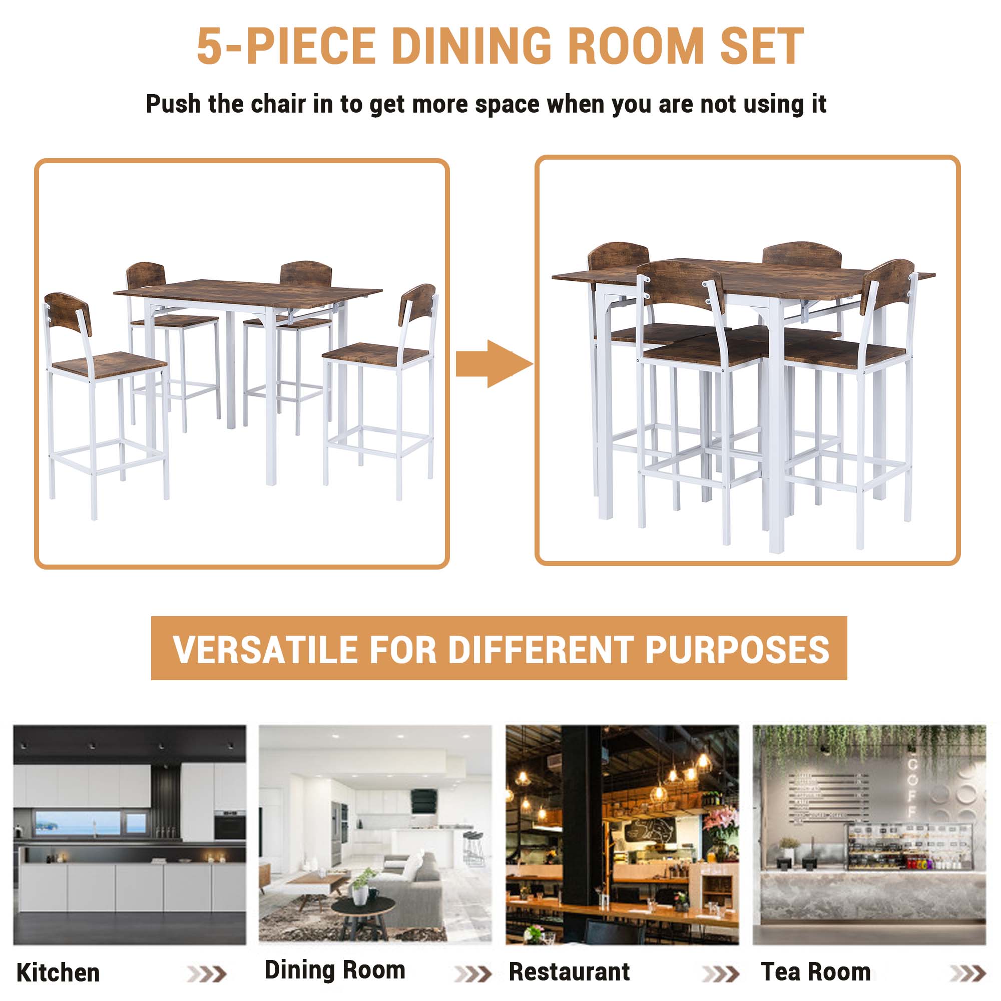 Fun Orange FUN25DS13 Dining-Sets - View #5