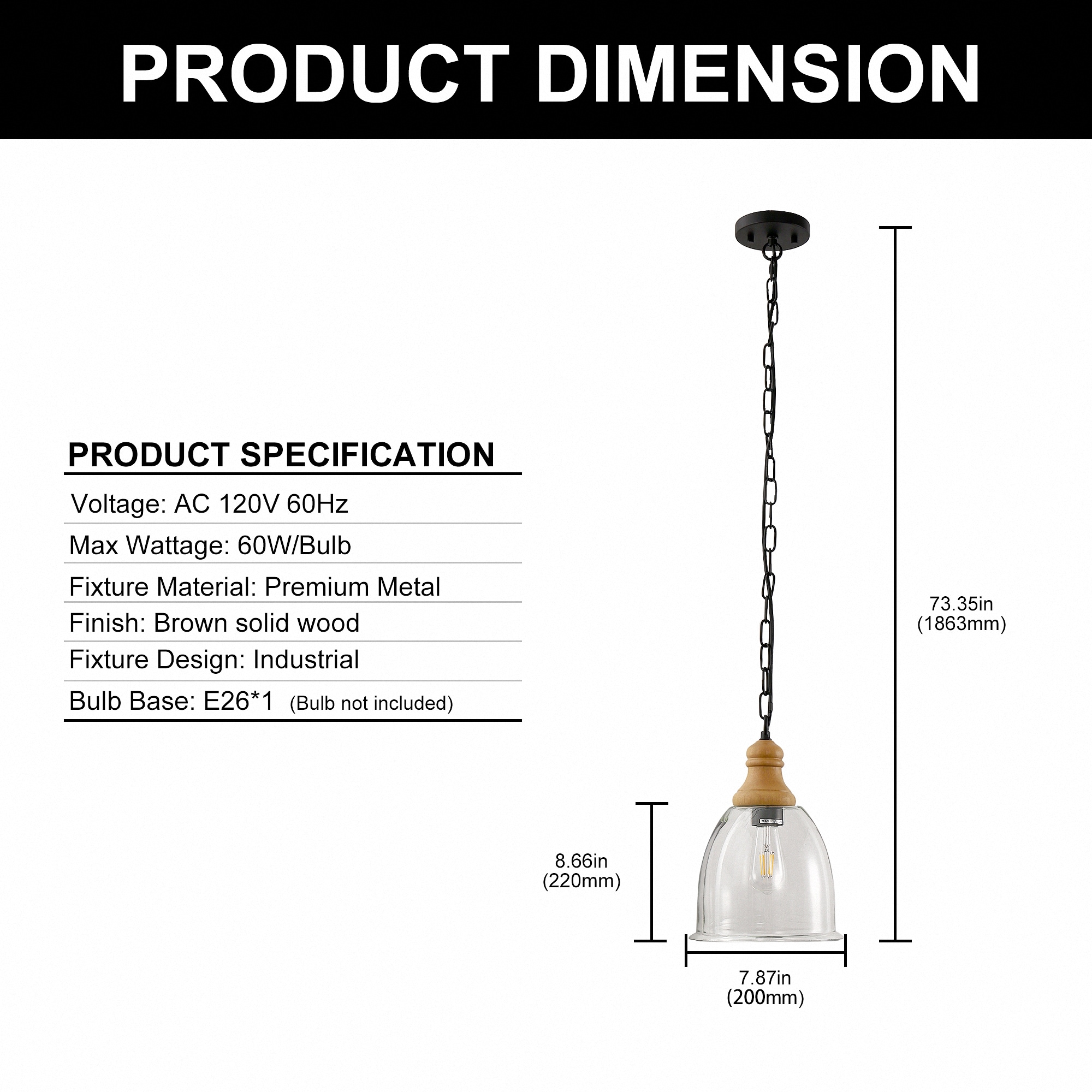 YANSUN LA-ZX13901FBL-11 Pendant-Lights - View #4