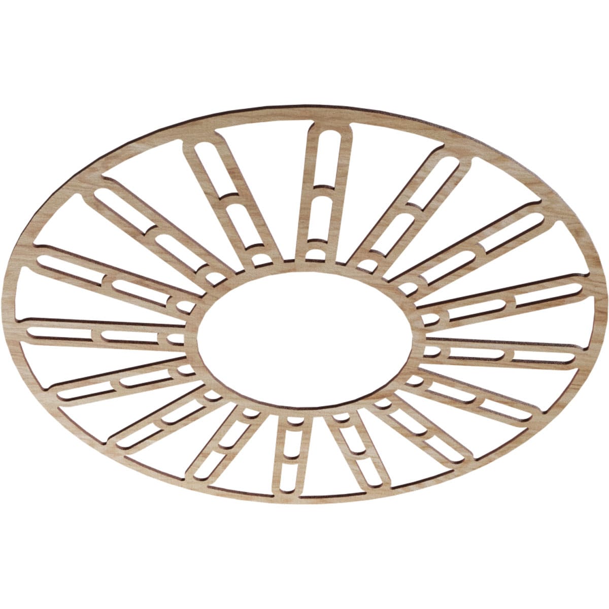 Ekena Millwork CMWP36X36X0375HHRO Ceiling-Medallions - View #2