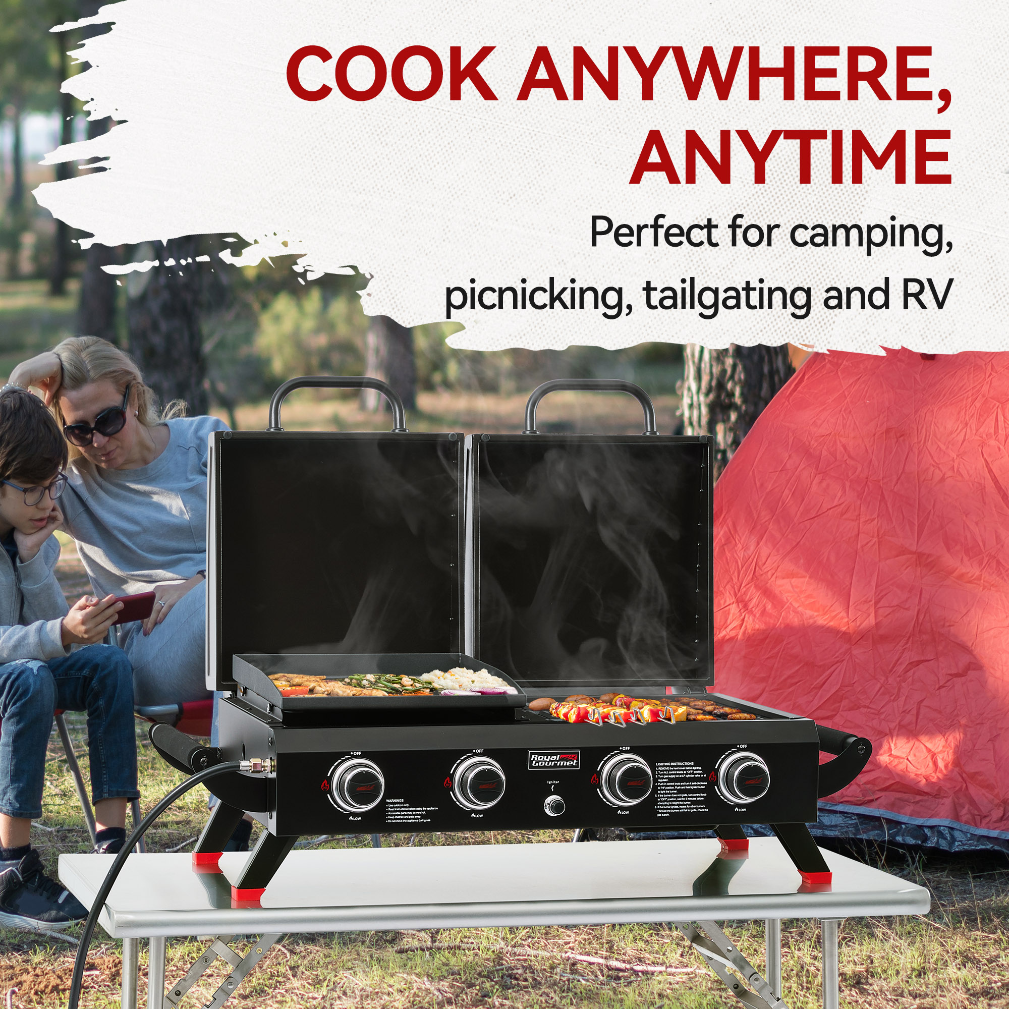 Royal Gourmet GD4002TP Tabletop-Grills - View #10