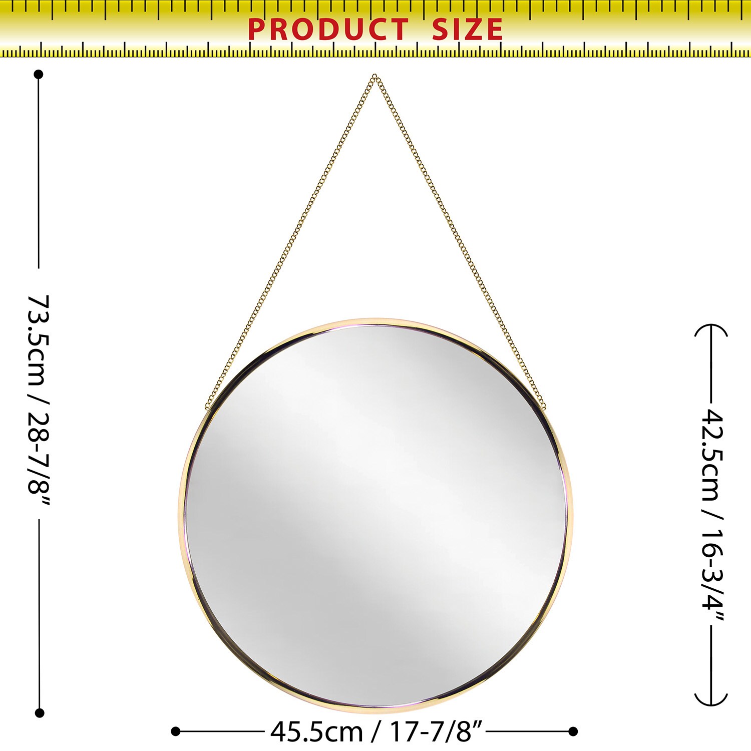 Infinity Instruments 15462GD Decor-Mirrors - View #4