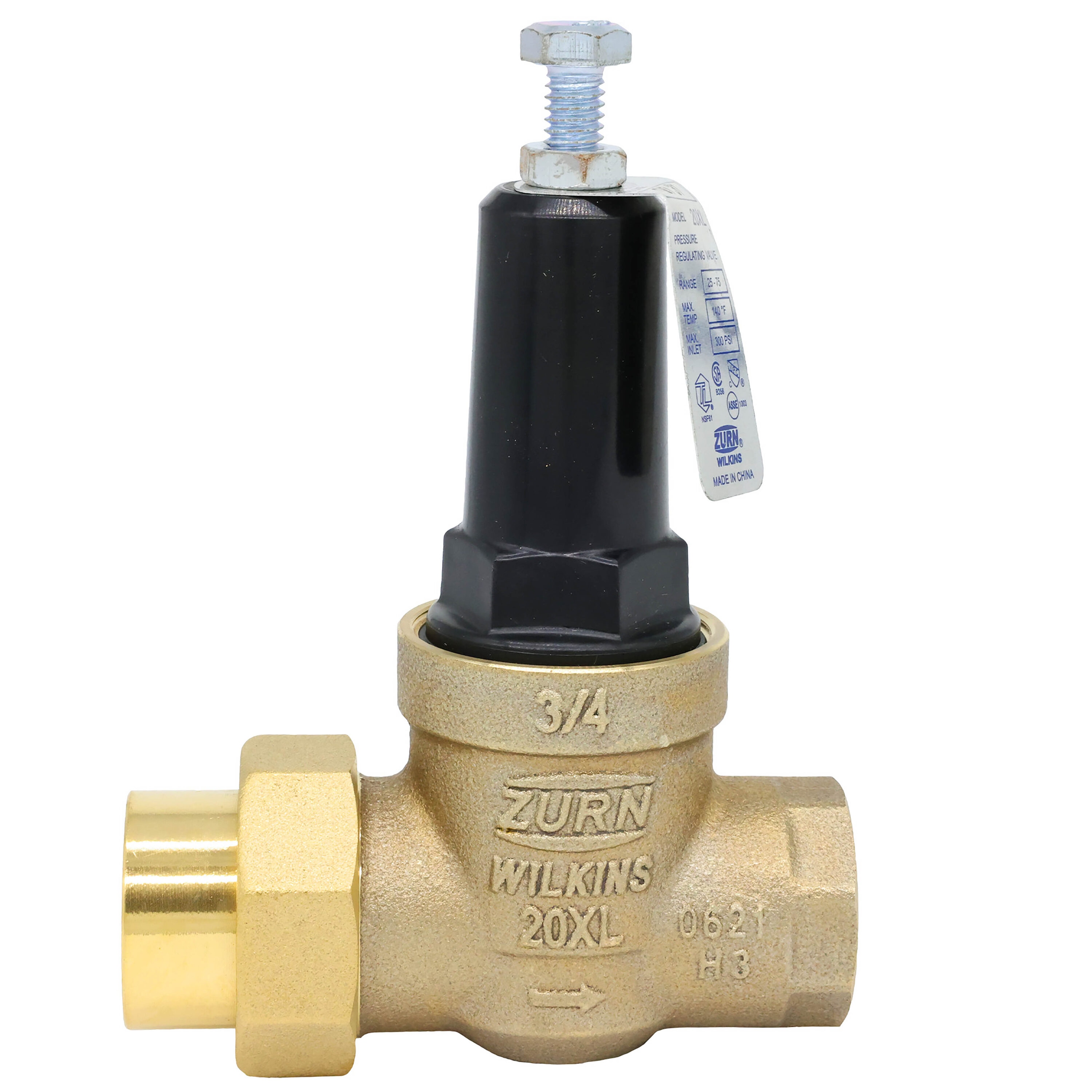 Zurn Wilkins 34 In Fnpt Bronze Pressure Reducing Valve In The Pressure Relief Valves 9001