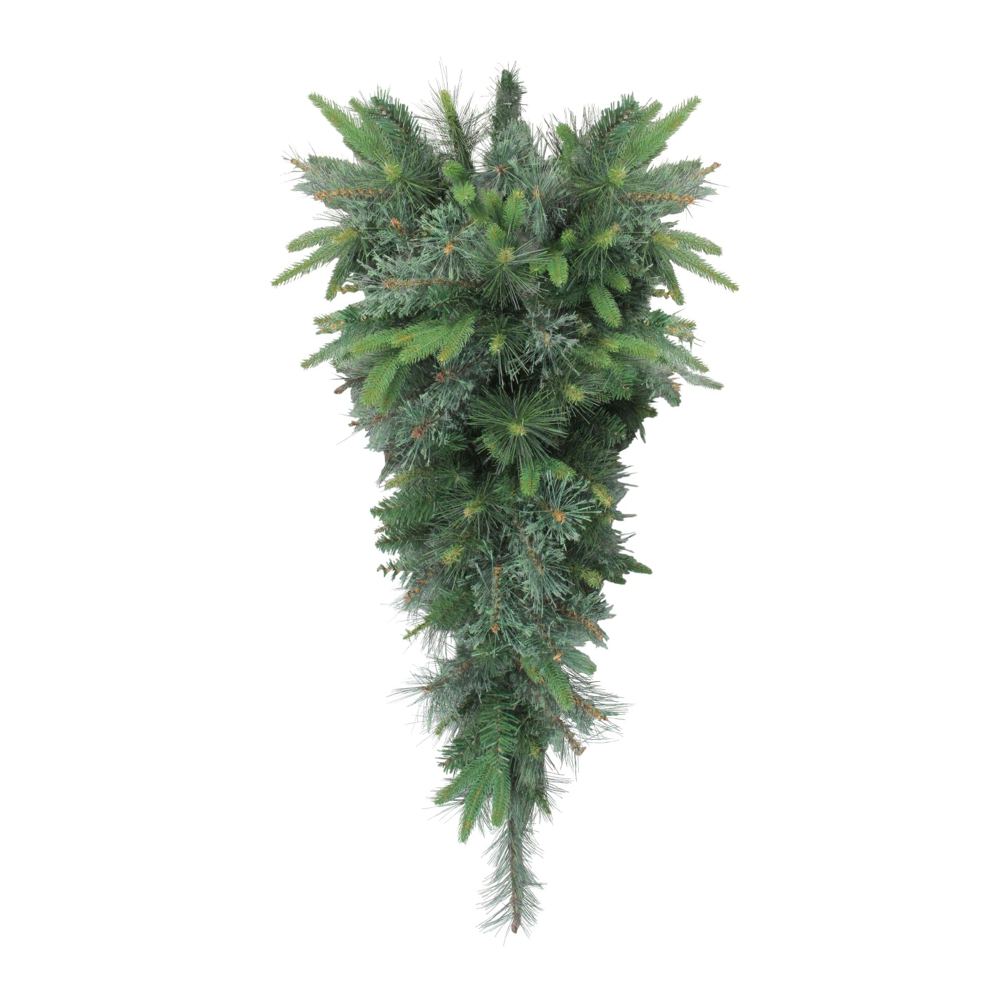 Northlight 36 inch Ashcroft Cashmere Pine Artificial Christmas Teardrop Swag, Unlit #NORTHLIGHT-Z99349