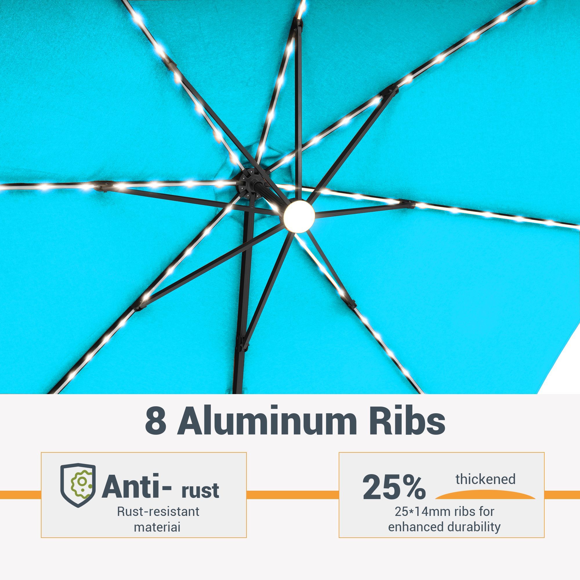 Sonkuki SD-132LB-LED Umbrellas-2 - View #4
