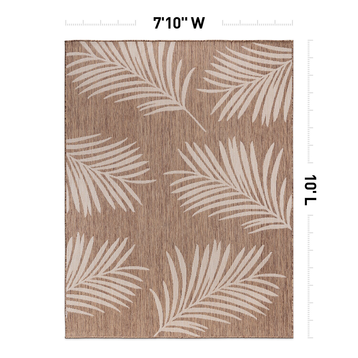 World Rug Gallery 111BROWN8X10 rugs - View #3