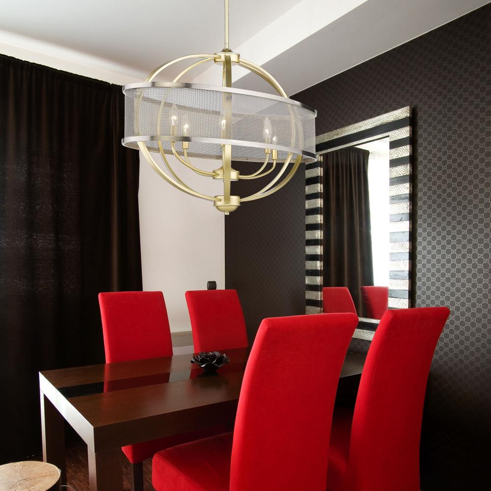 Golden Lighting 3167-LP OG-PW Pendant-Lights - View #5