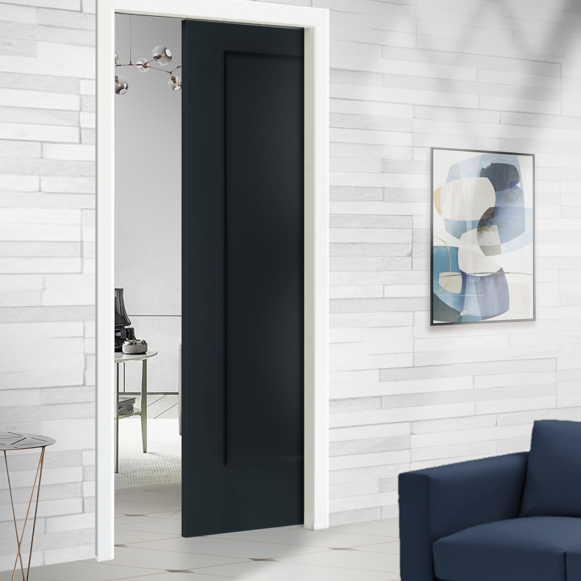 CALHOME PK-1PANEL-LP-30G Barn-Doors - View #2