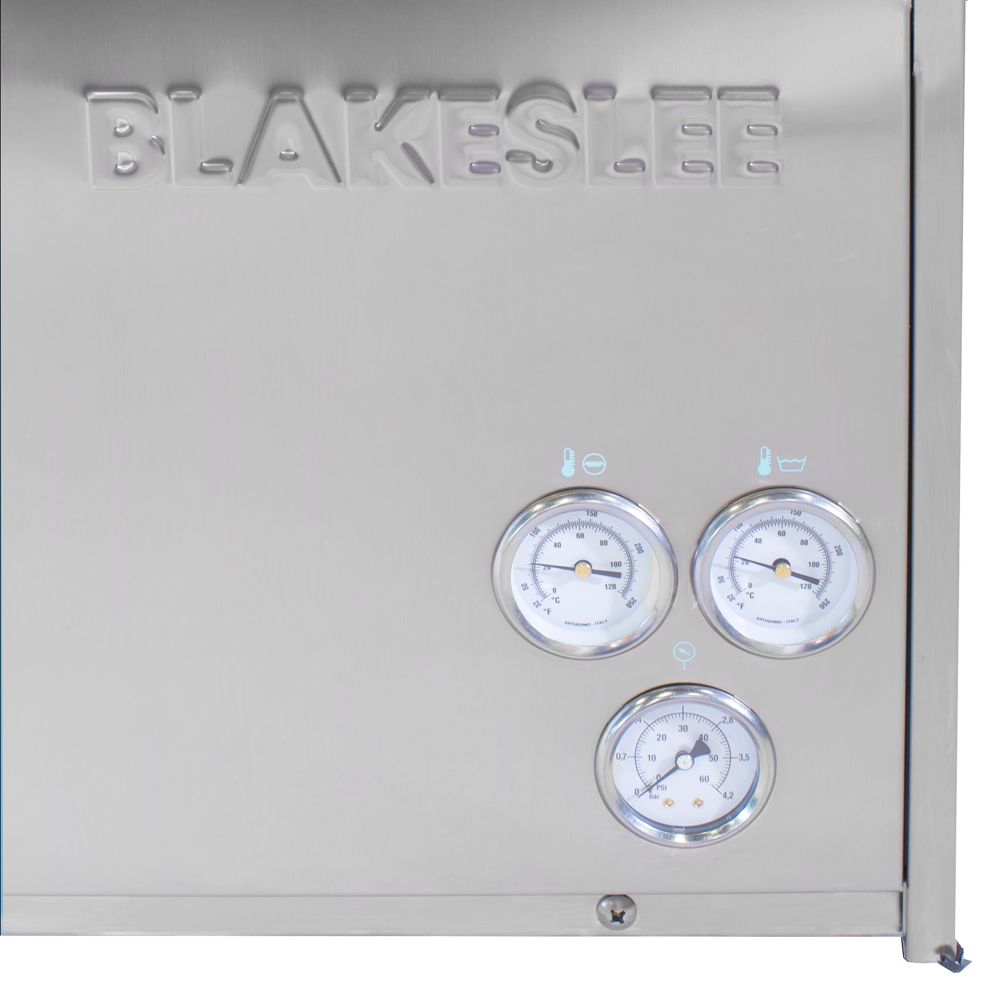 BLAKESLEE 30-Racks per Hour Stainless Undercounter Commercial Dishwasher