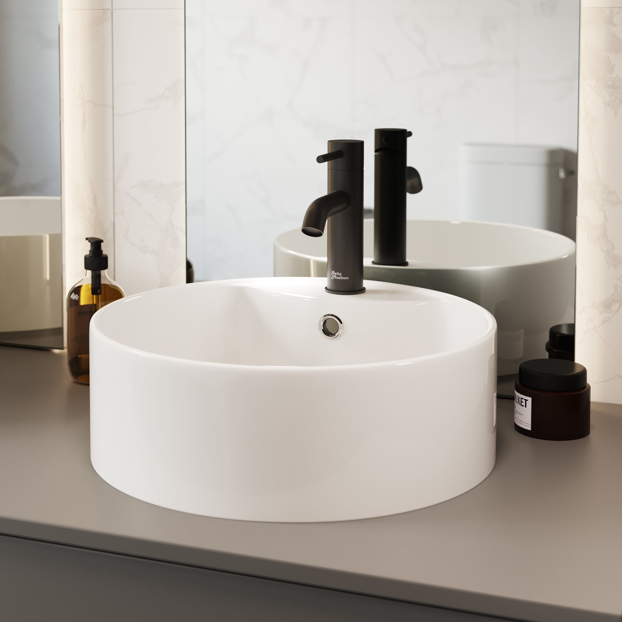 Swiss Madison SM-25-VSTRO04WH Bath-Sink - View #6