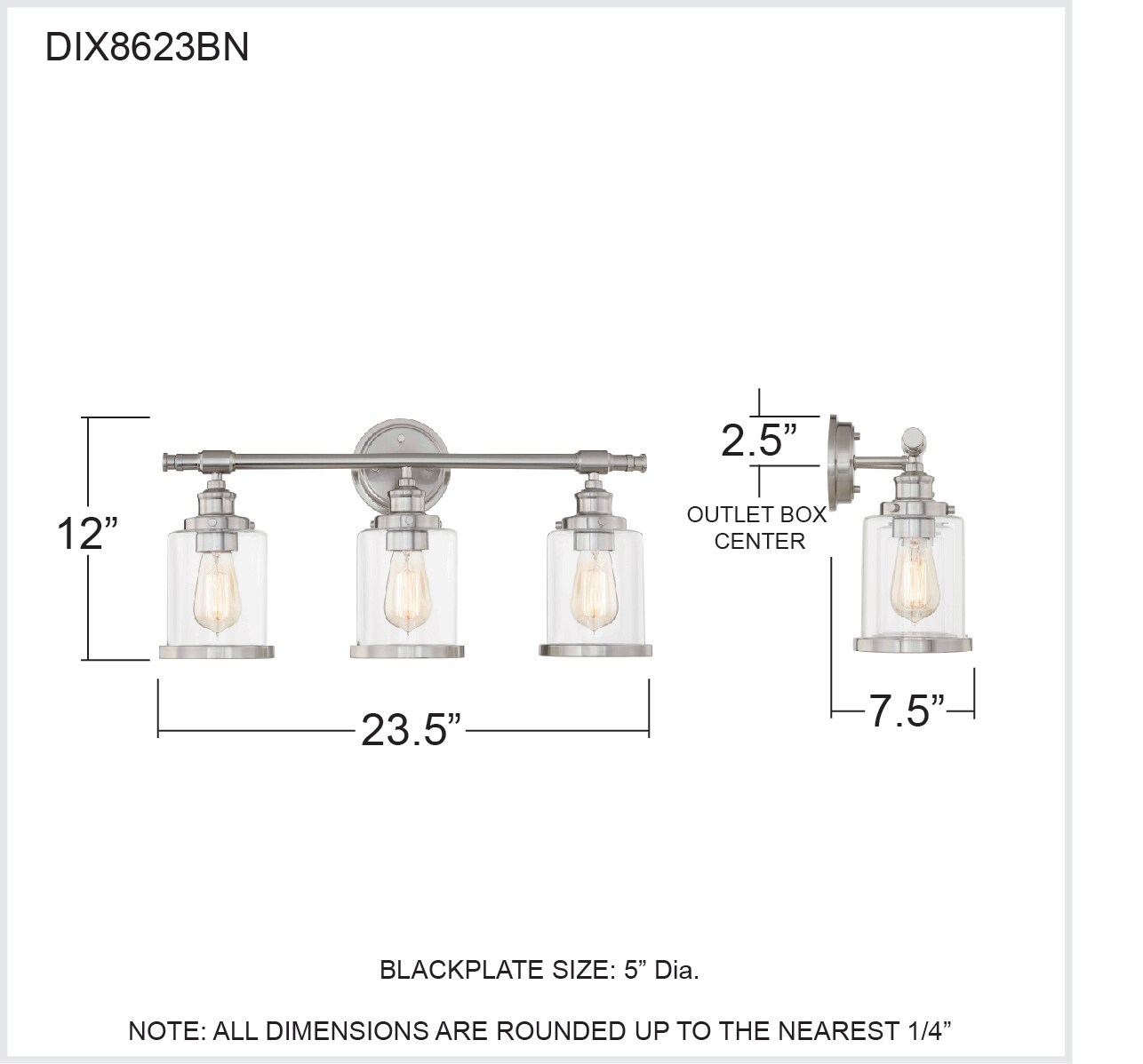 Quoizel DIX8623BN b089995 - View #8