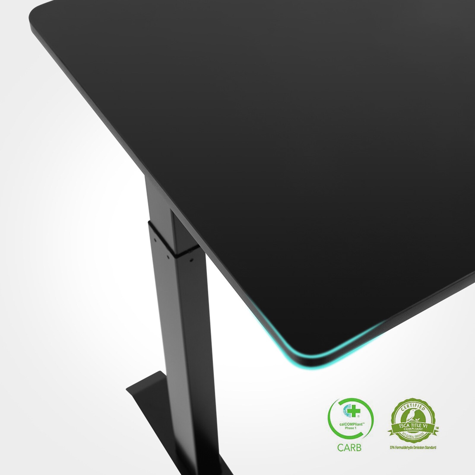 FlexiSpot Vici E9 47.2-in Black Modern/Contemporary Standing Desk