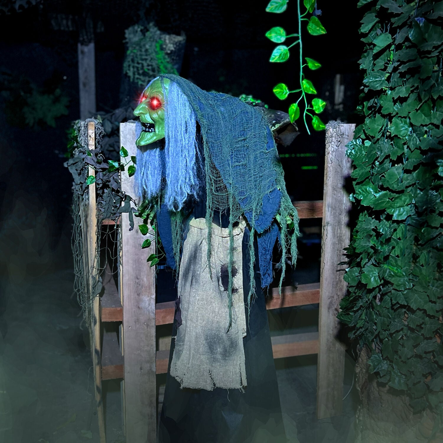 Haunted Hill Farm HHWITCH-46FLSA Halloween-Animatronics - View #10
