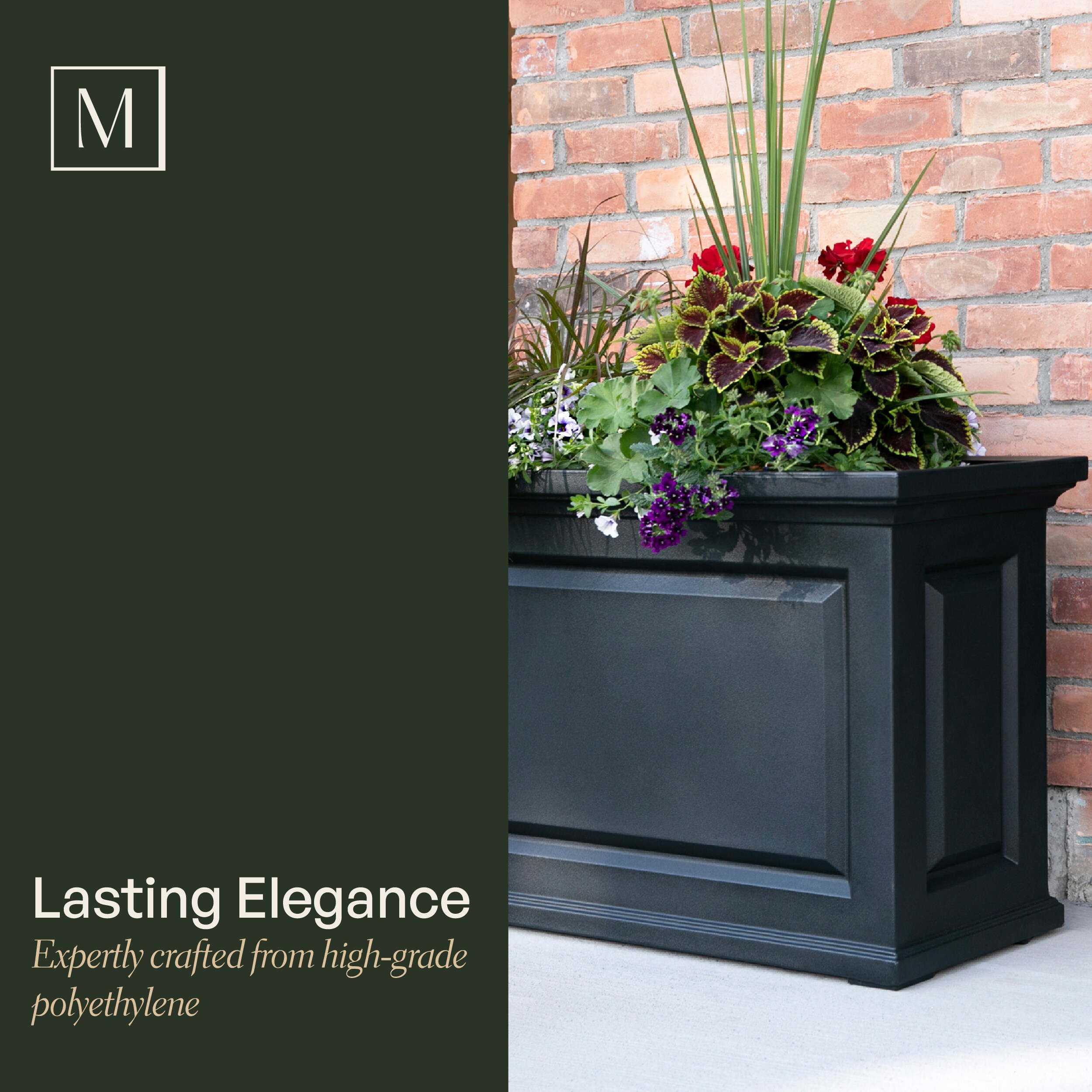 Mayne 4847-W Planter-Window-Box - View #3