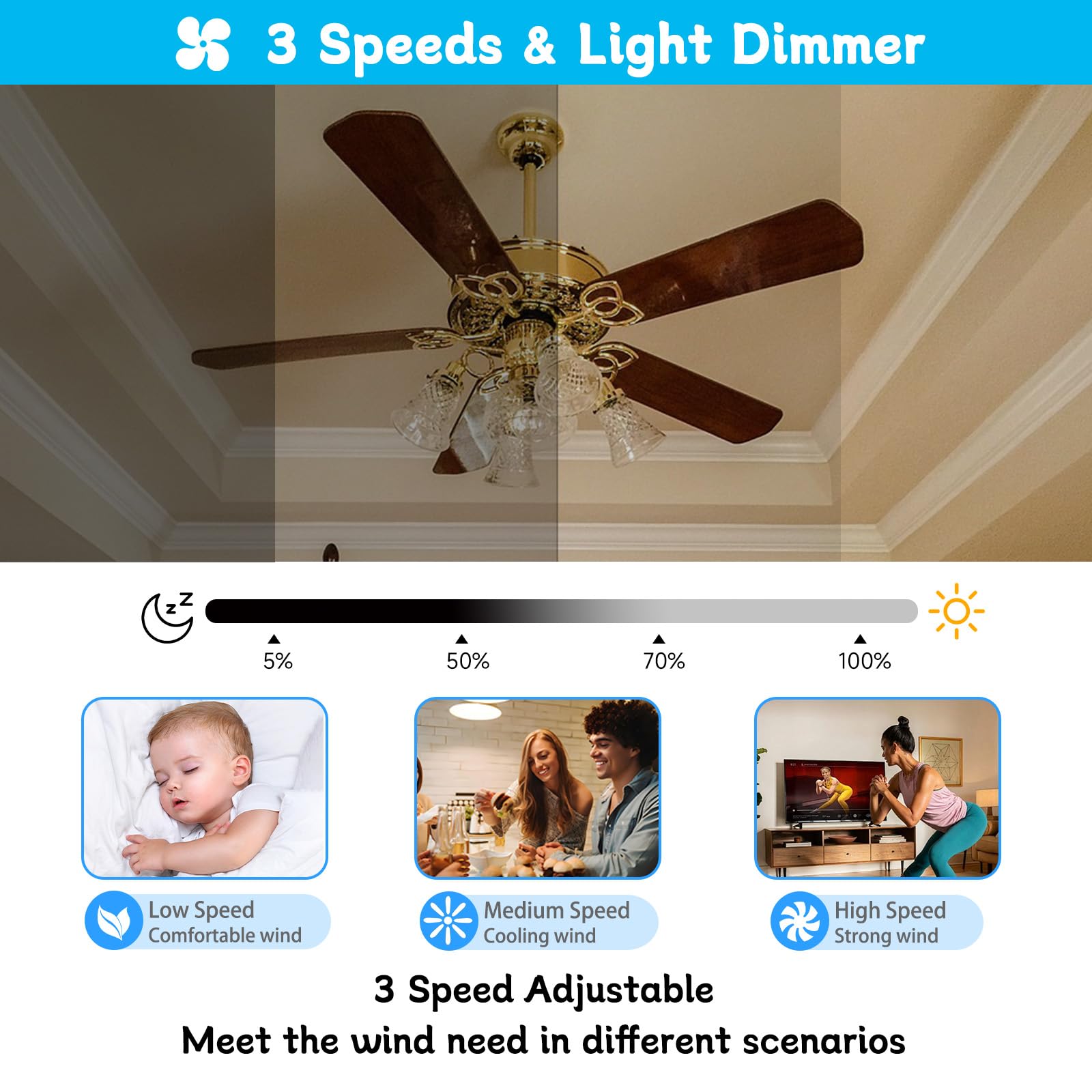 Yichuhaoxi LYI0810Y403 Ceiling-Fan-Mtg-Hdwr - View #4