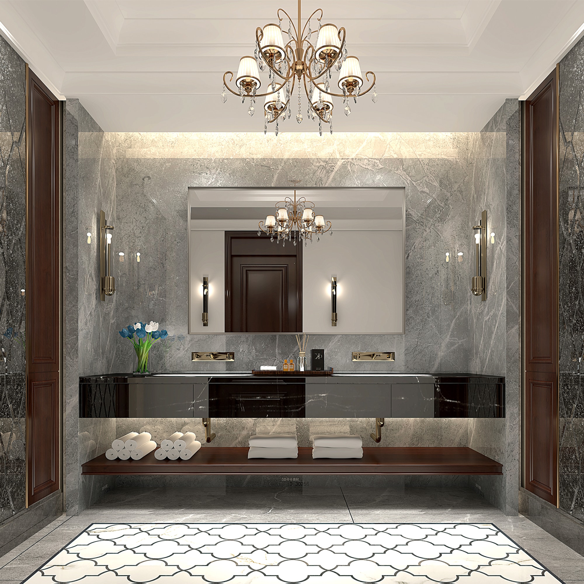Bayfeve BF-26972-MIR Framed-Bath-Mirrors - View #2