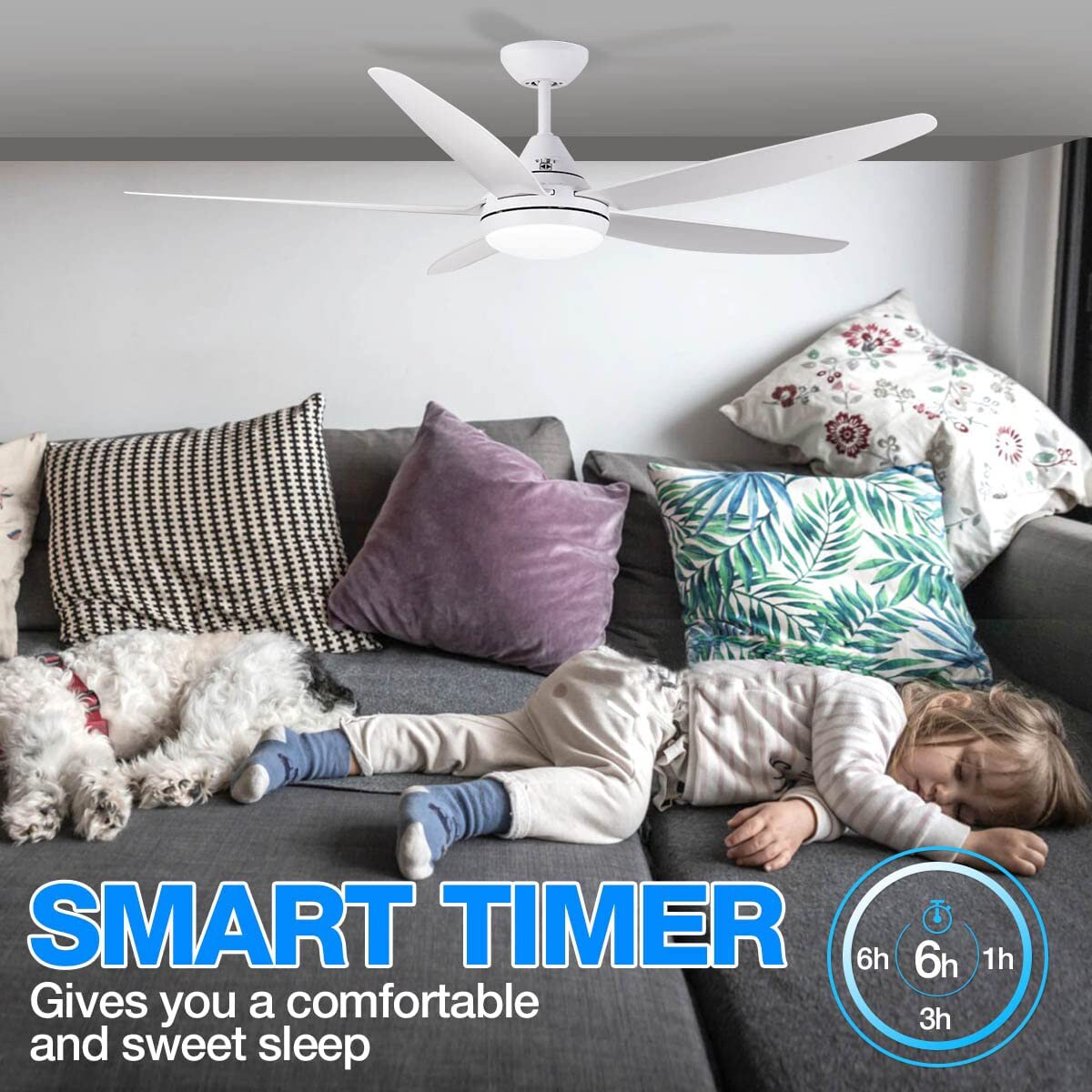 Yardreeze YHDO-56WH Ceiling-Fans - View #10