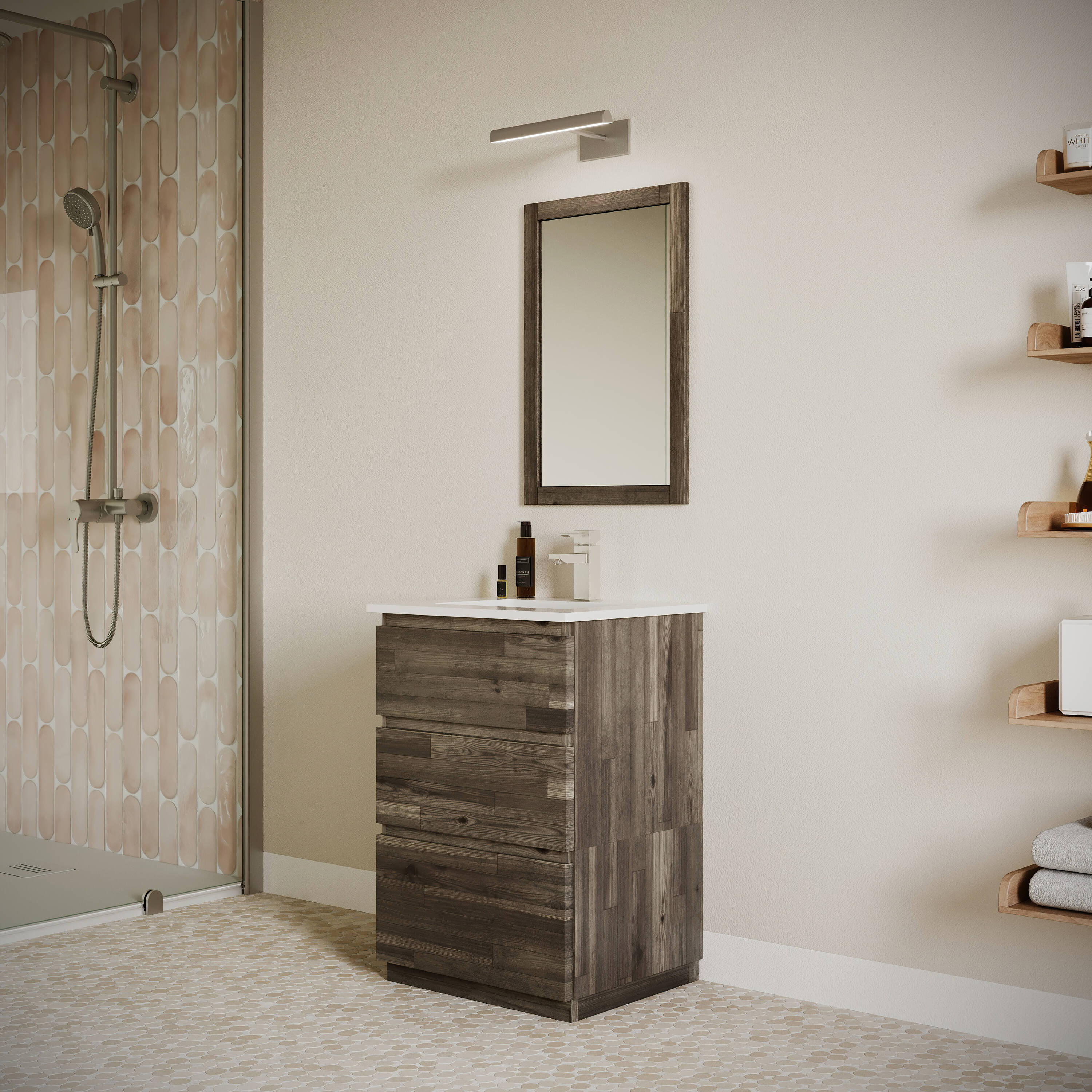 Fresca FCB3124ACA-FC-CWH-U Bath-Vanity-Combo - View #4