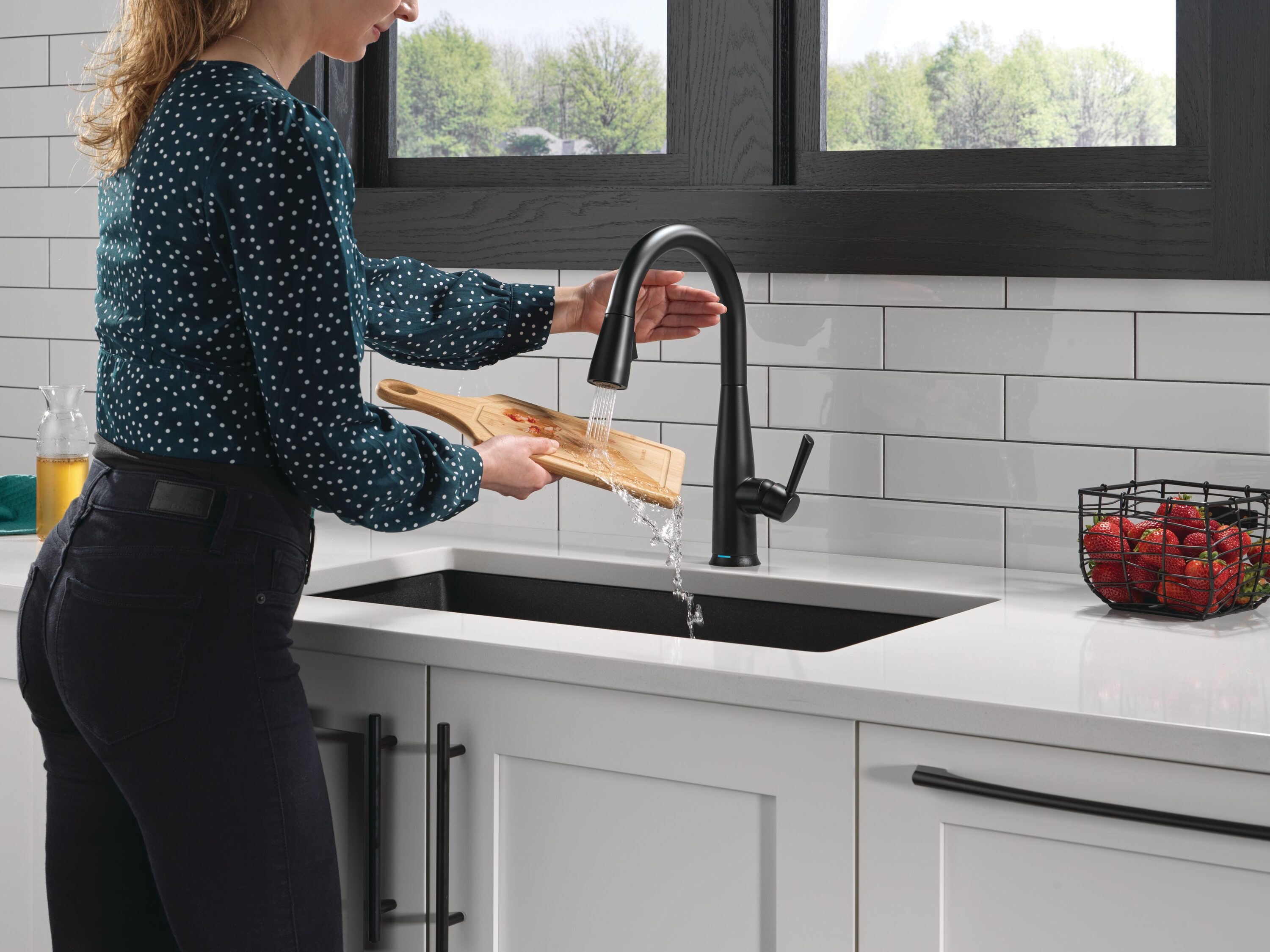 Delta 9113TL-BL-DST Kitchen-Faucets - View #9