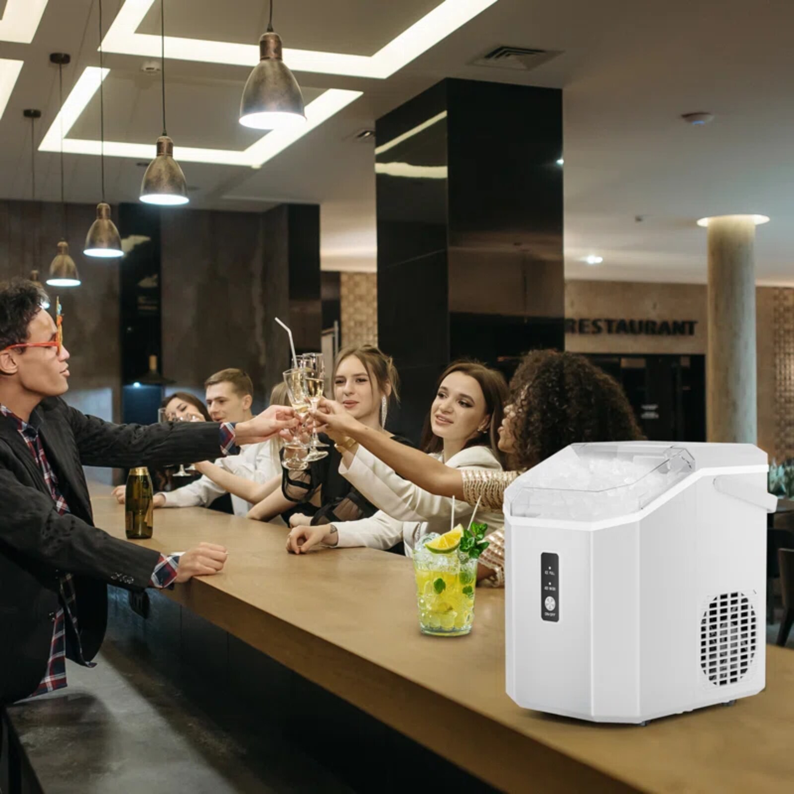 COWSAR LSIM-Z5815NAW Ice-Makers - View #8