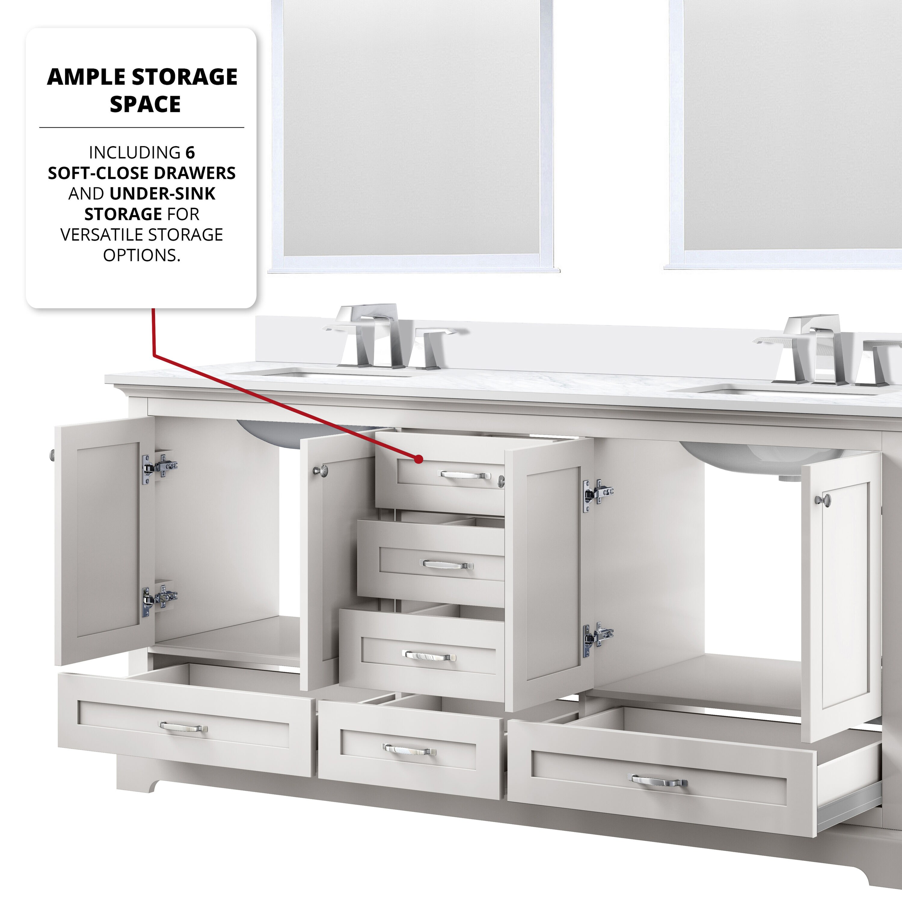 Lexora LVD72DA300 Bath-Vanity-Combo - View #7