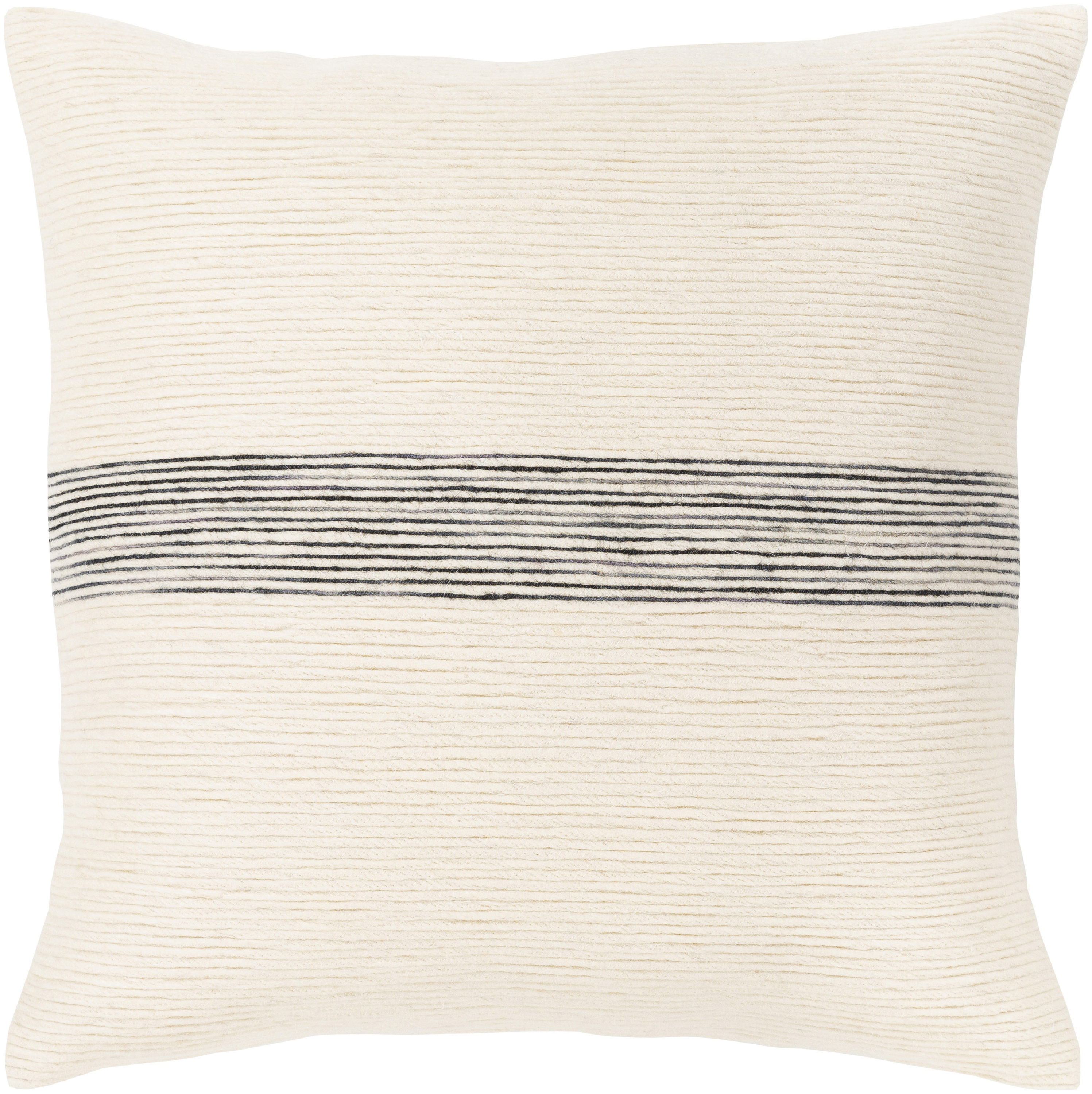 Livabliss CIE002-1818P Carine 18-in x 18-in Khaki Indoor Decorative Pillow