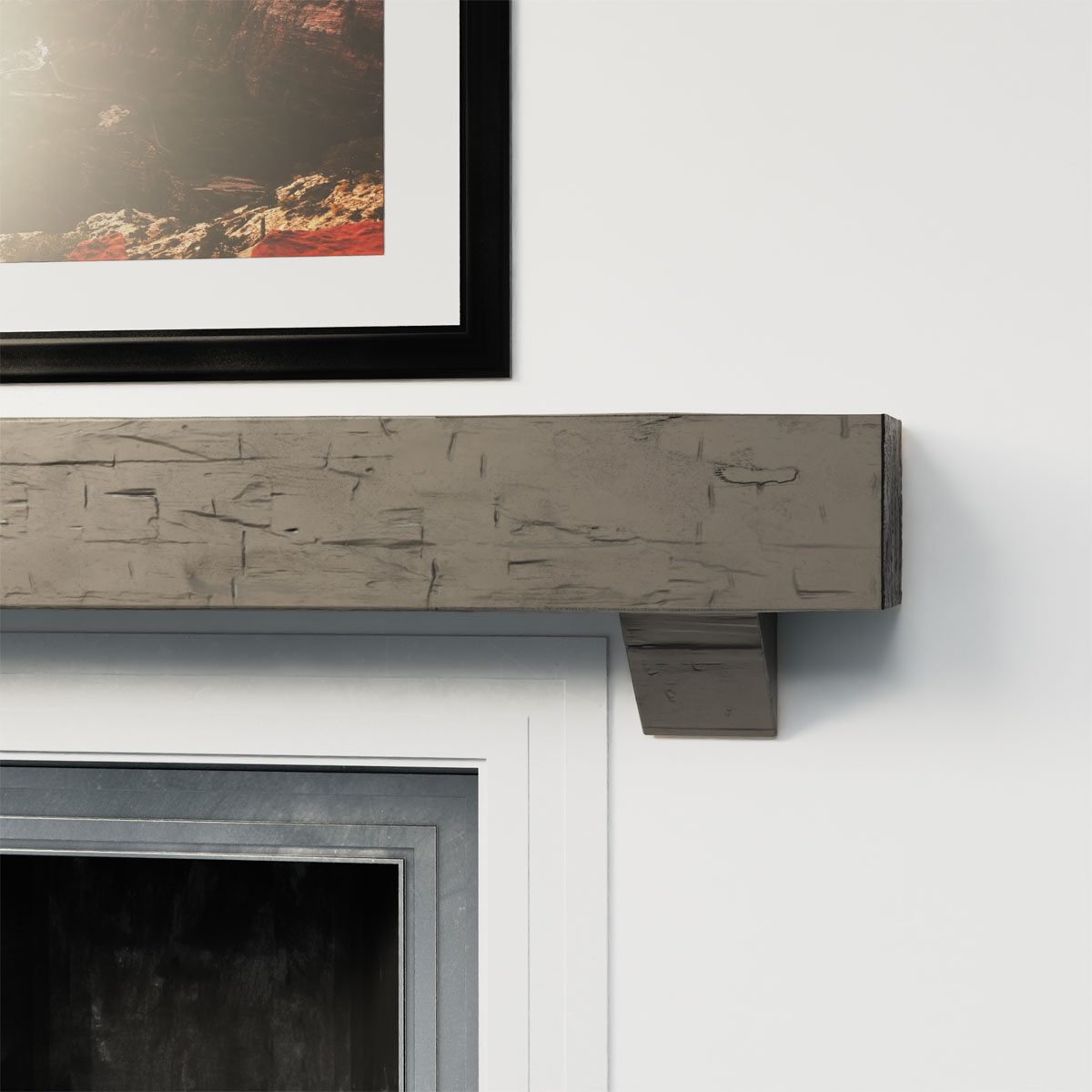 Ekena Millwork MANUHH04X06X60ASBD Mantel-Shelves - View #12