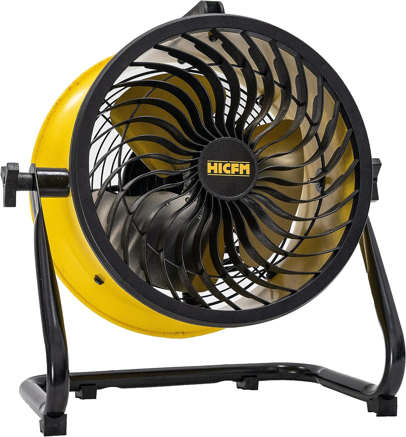  PTFAN-TD10 10-in 120 -Volt Indoor/Outdoor Yellow Floor Fan
