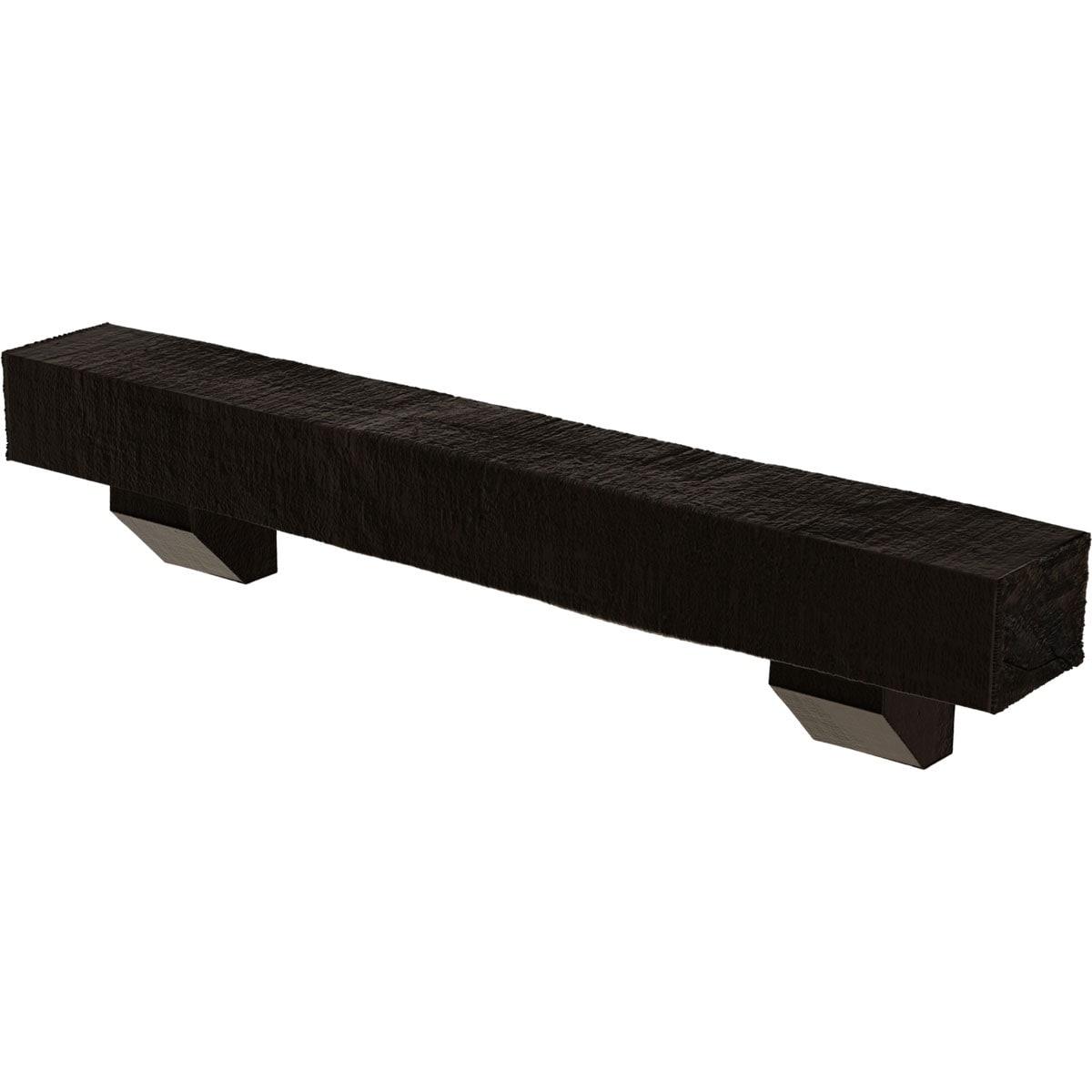 Ekena Millwork MANURC04X08X84ASZW Mantel-Shelves - View #3