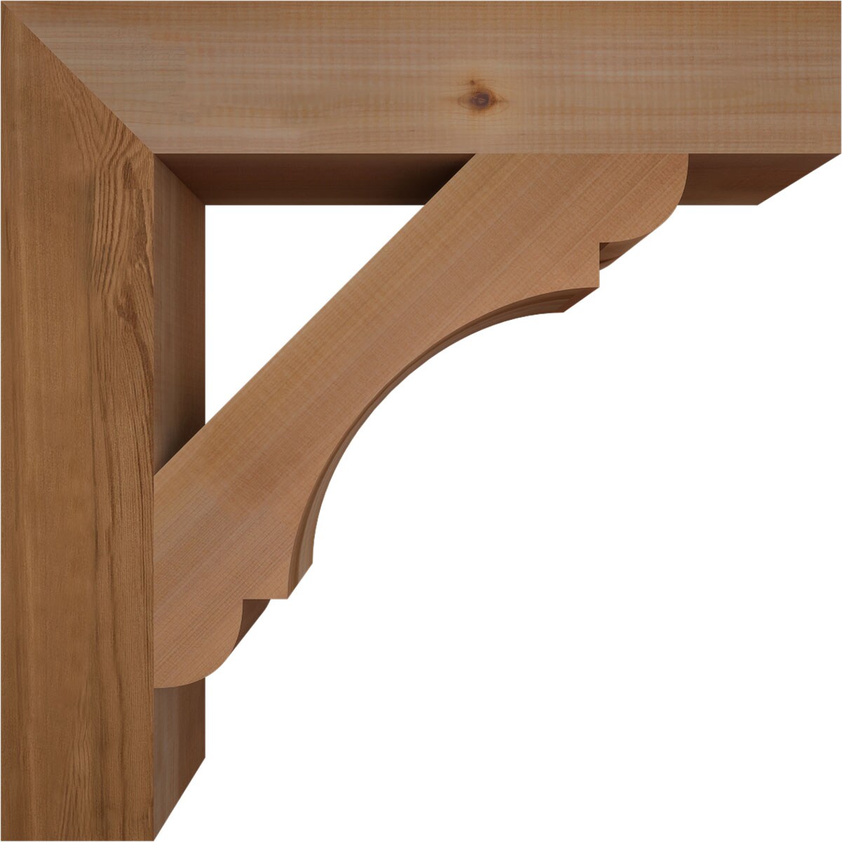 Ekena Millwork BKT04X22X22OLY05SWR Exterior-Brackets-Braces - View #3