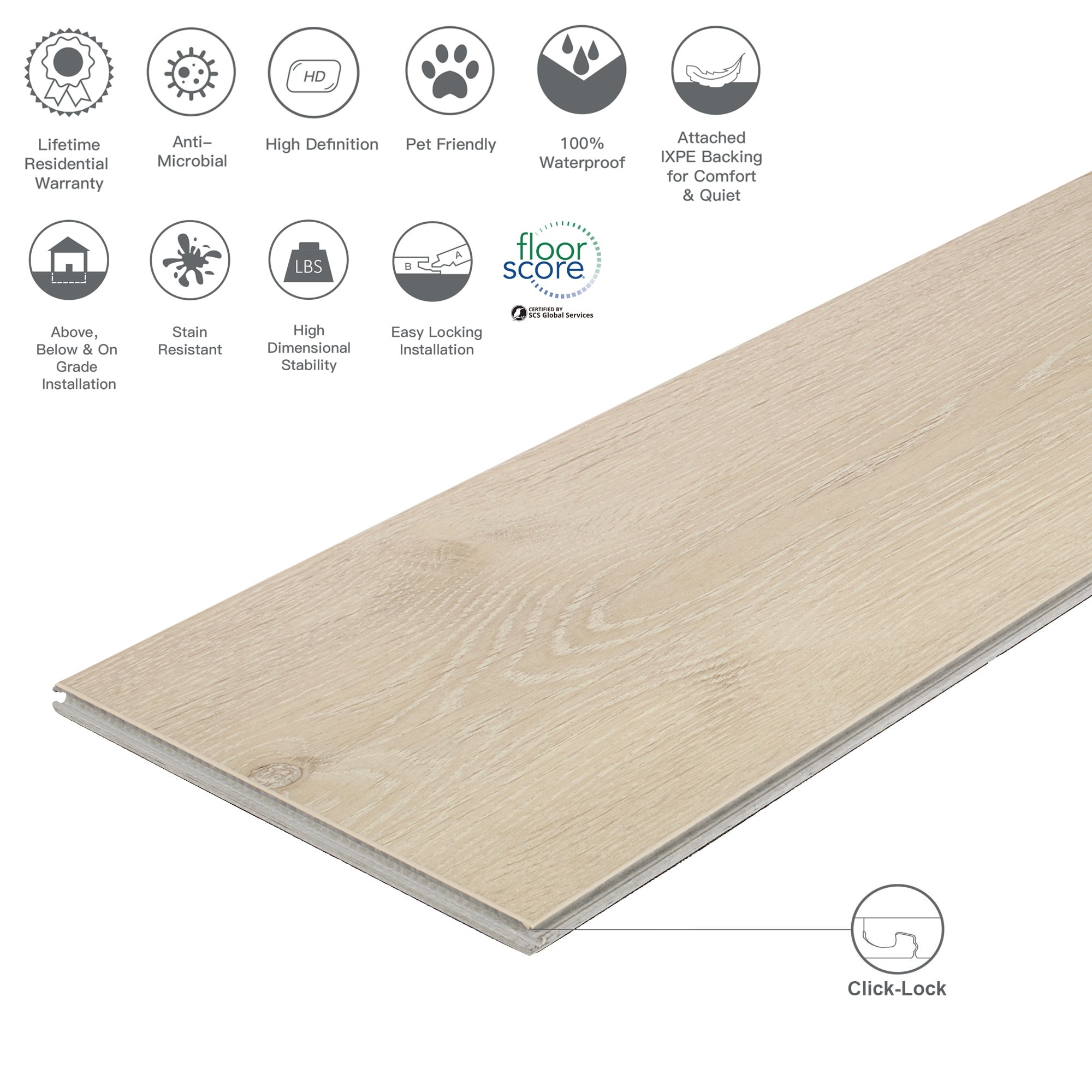 Element Flooring HZSPC7S Luxury-Vinyl-Plank-Samples - View #5