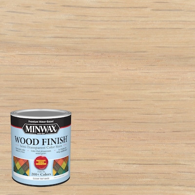 Minwax Wood Finish Water-Based True Black Mw274 Solid Interior Stain  (1-Quart) in the Interior Stains department at