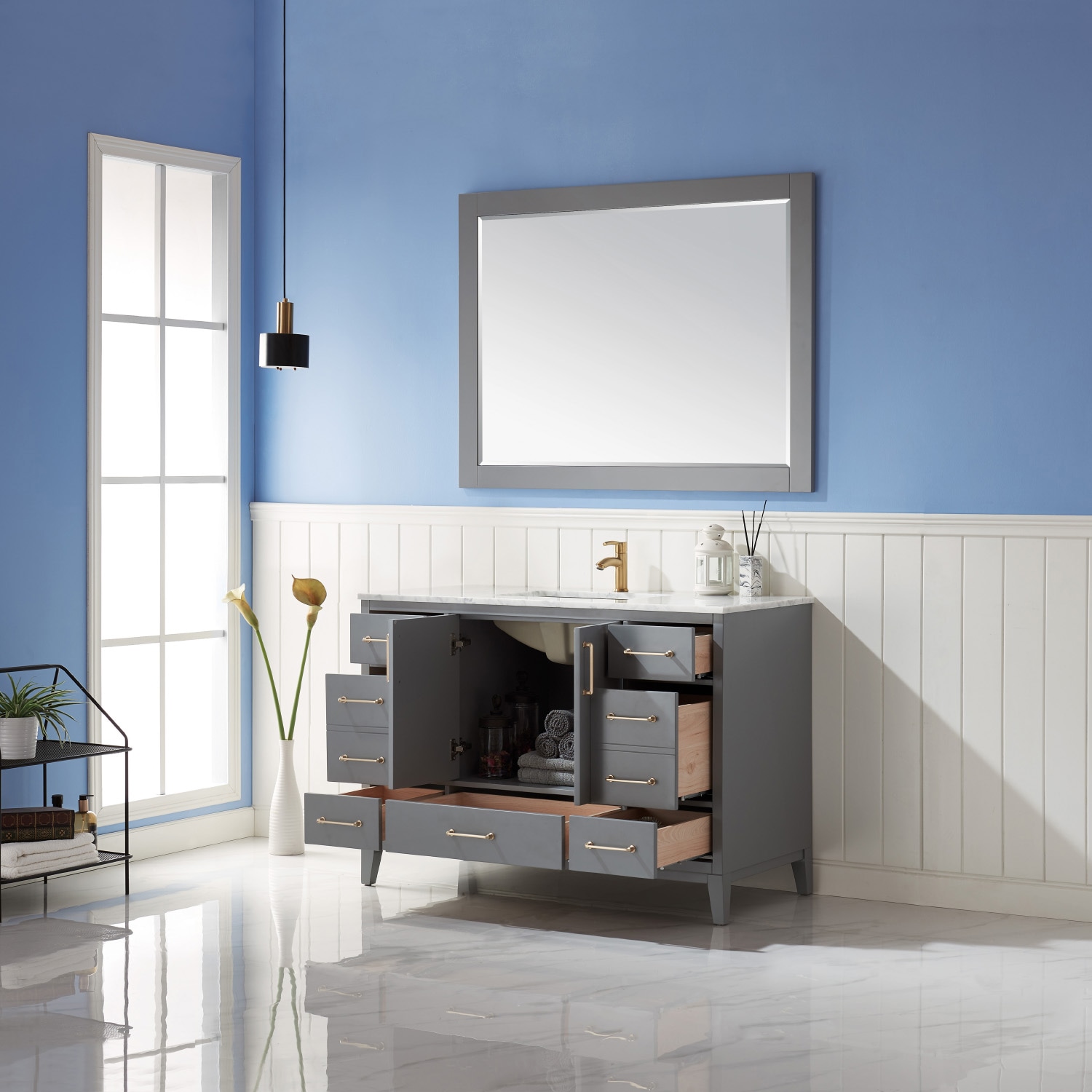 Altair 541048-GR-CA Bath-Vanity-Combo - View #7