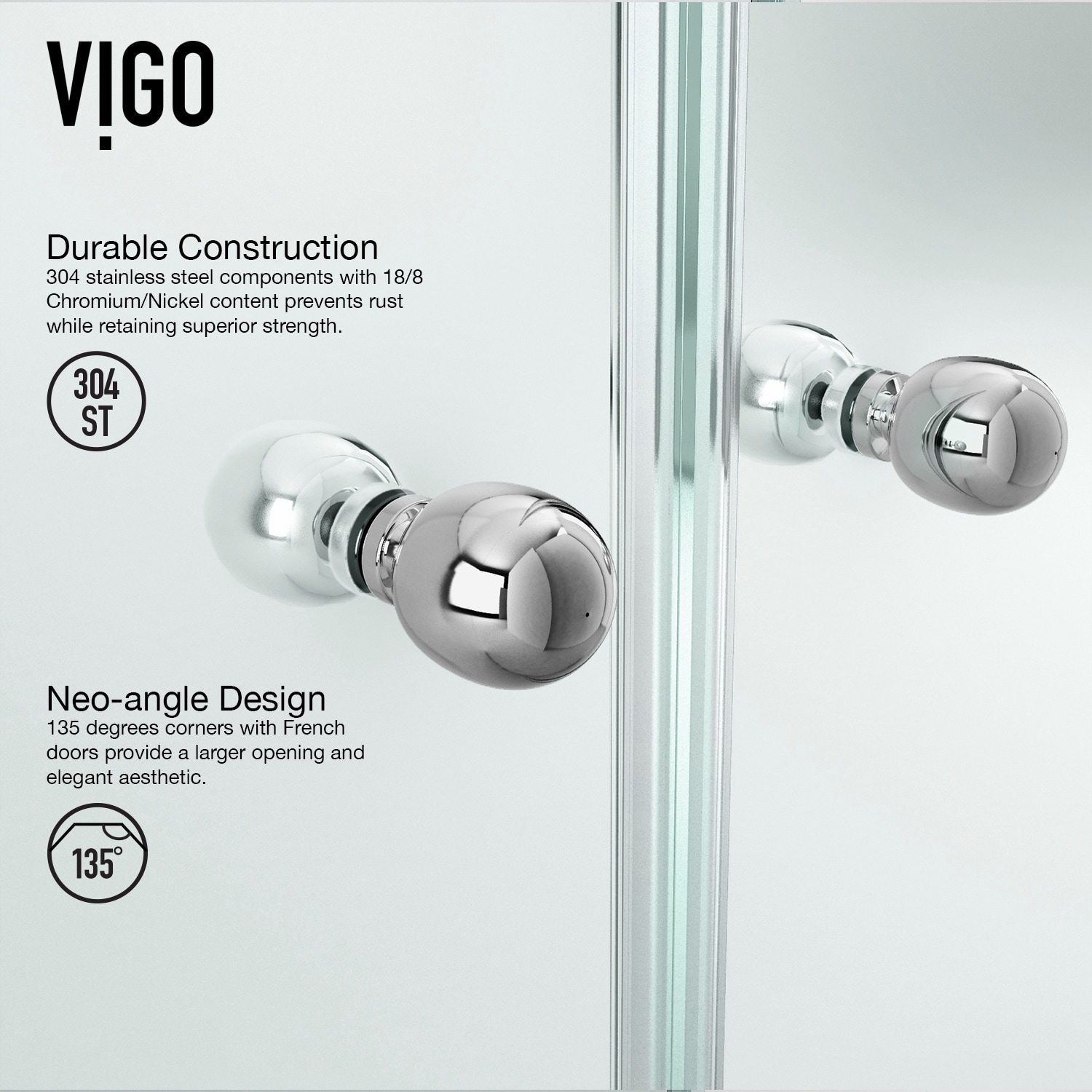 VIGO VG6063CHCL42WS Alcove-Shower-Kit - View #7