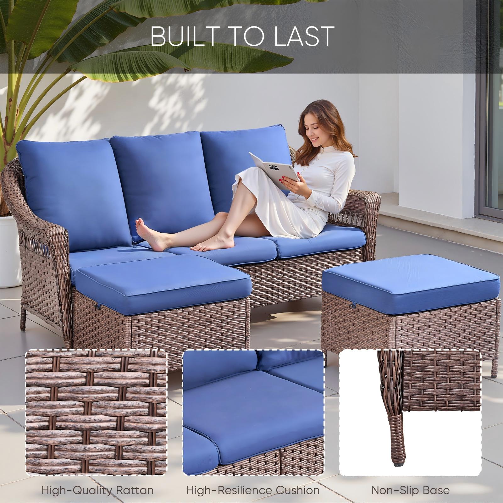 Rilyson LMSW001346BR Patio-Conversation-Sets - View #4