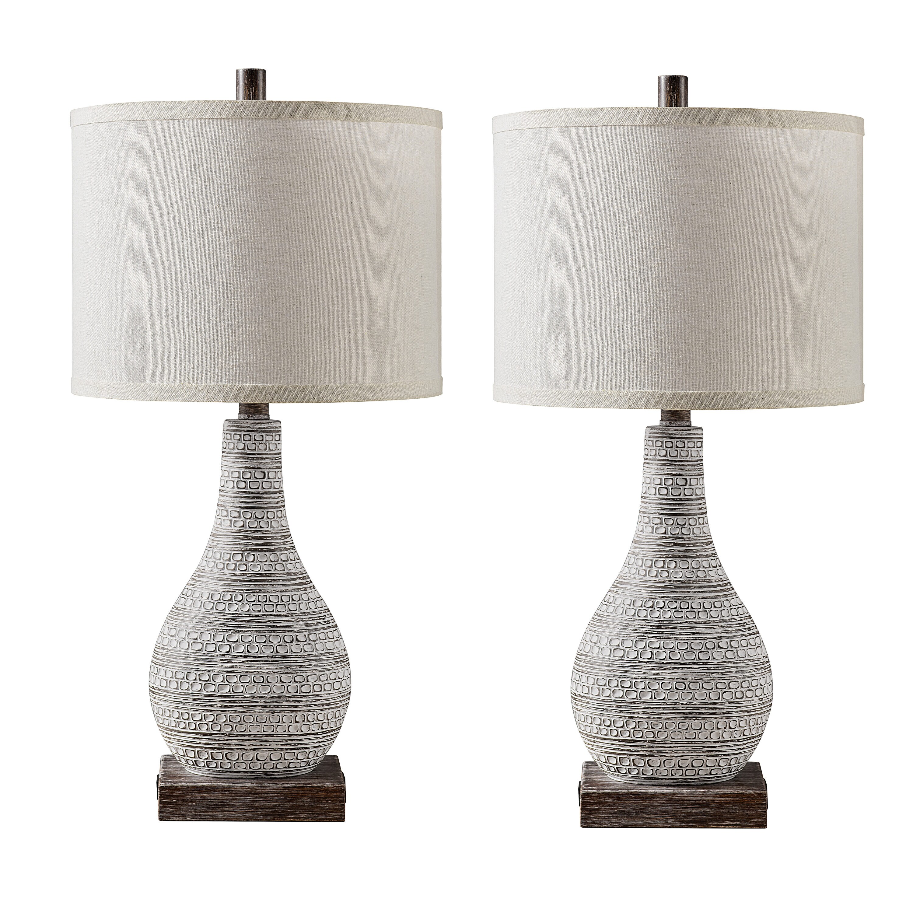 24 Uttermost White Artichoke Table Lamp 6380.100 - Outside the Box Palm  Beach