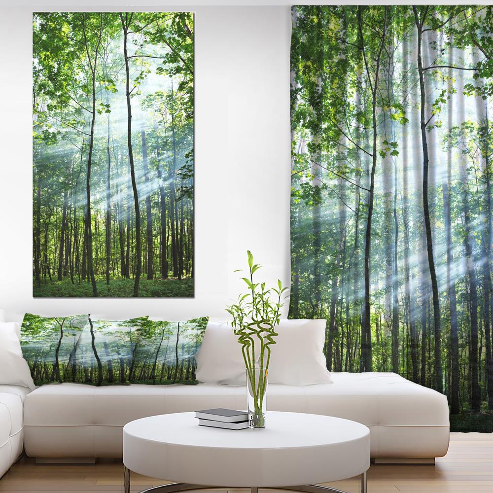 Designart 60-in H x 28-in W Landscape Print on Canvas in the Wall Art ...