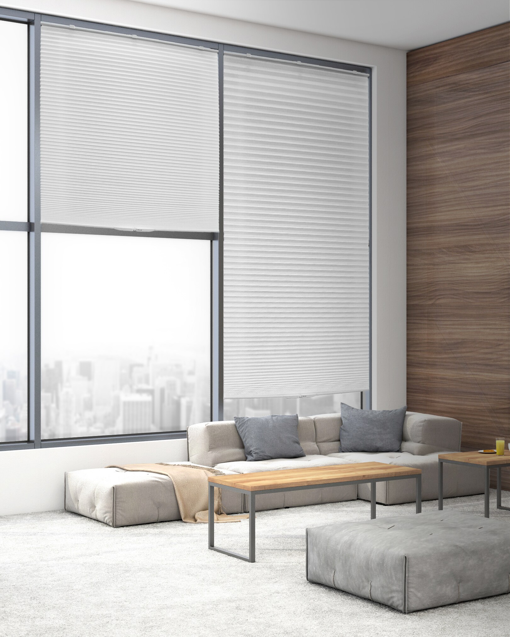 Lumi Home Furnishings POPHCRD-3664W shades - View #5