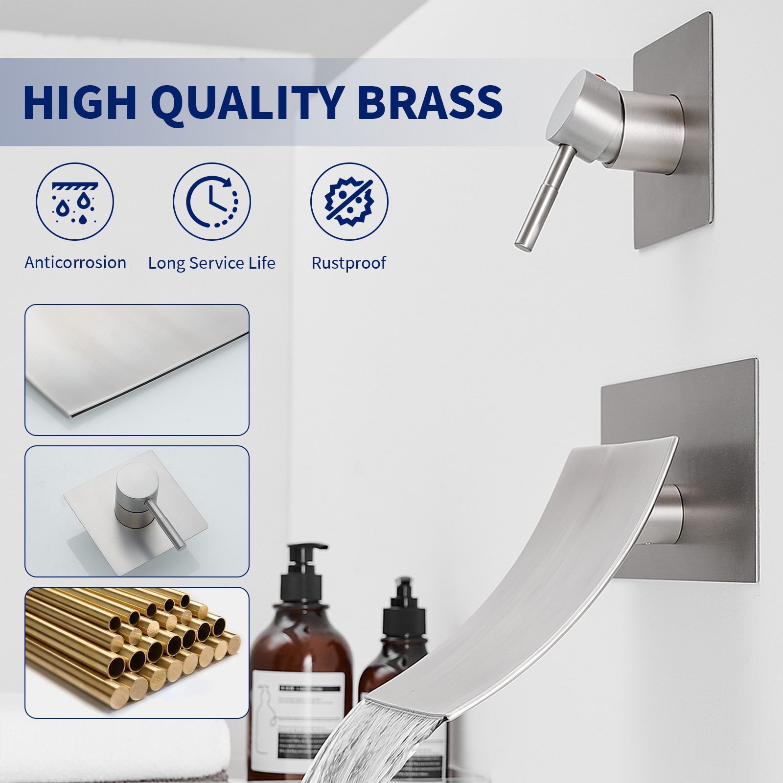Wall Waterfall Faucet
